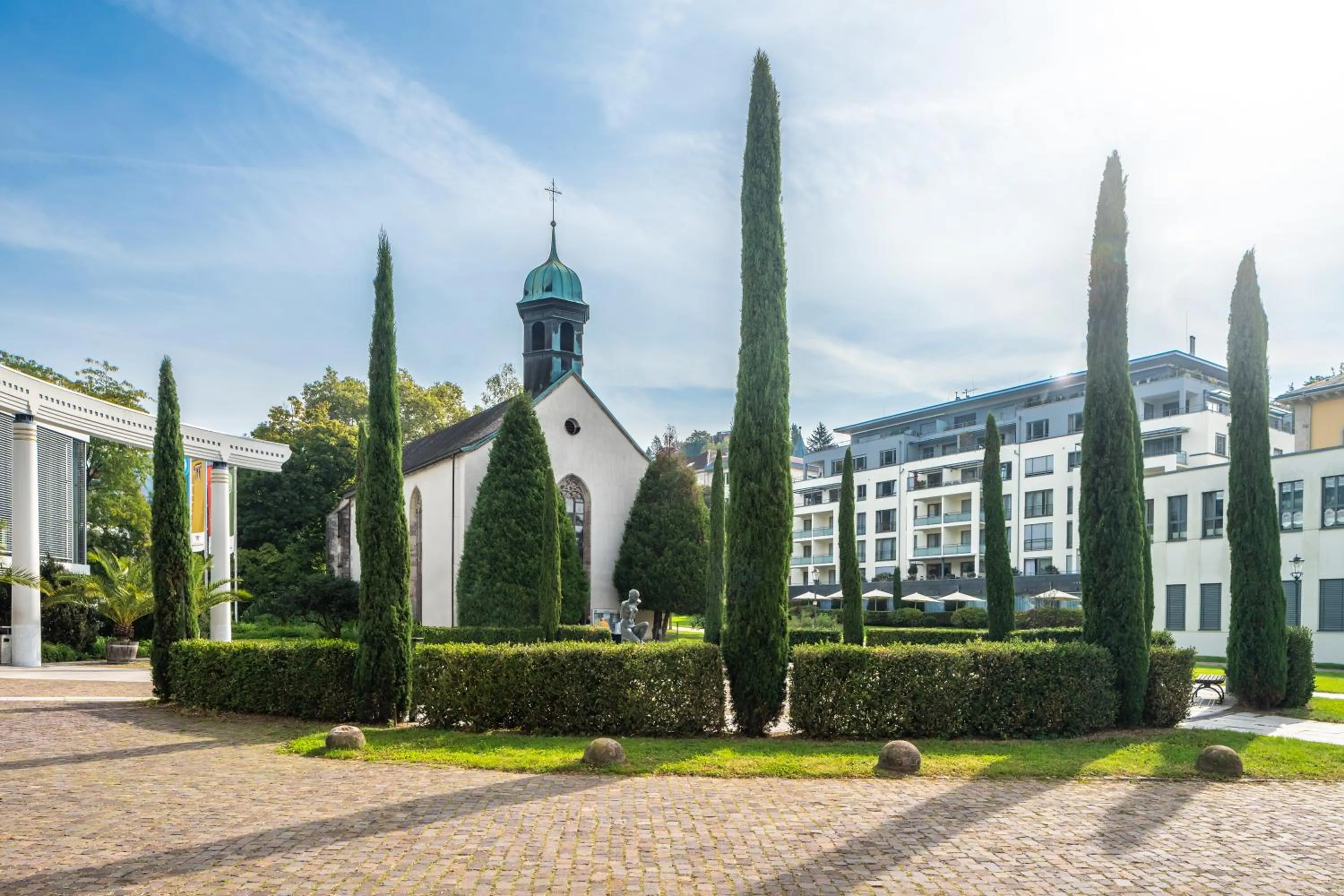 Property building in Aqua Aurelia Suitenhotel an den Thermen