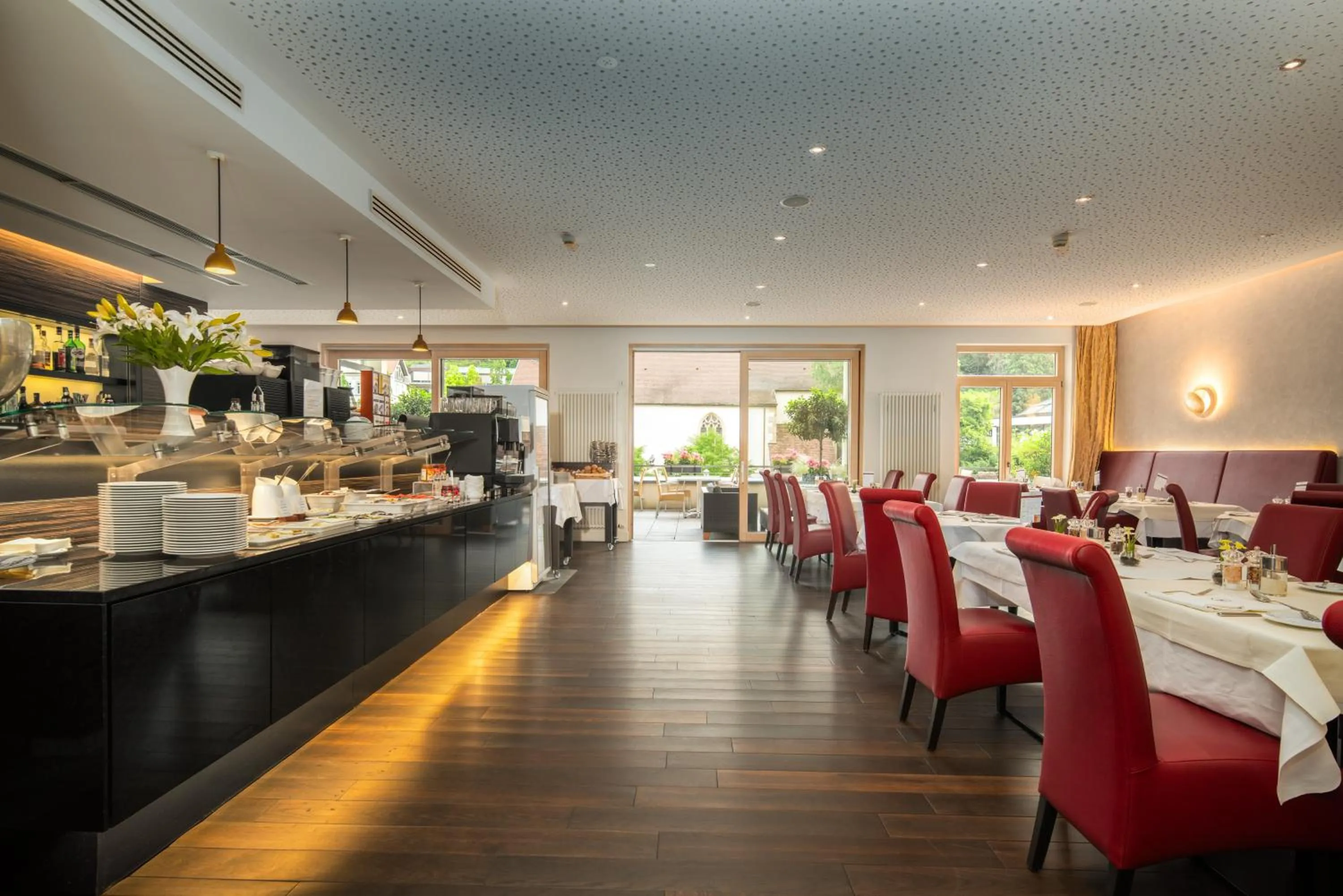 Restaurant/places to eat in Aqua Aurelia Suitenhotel an den Thermen