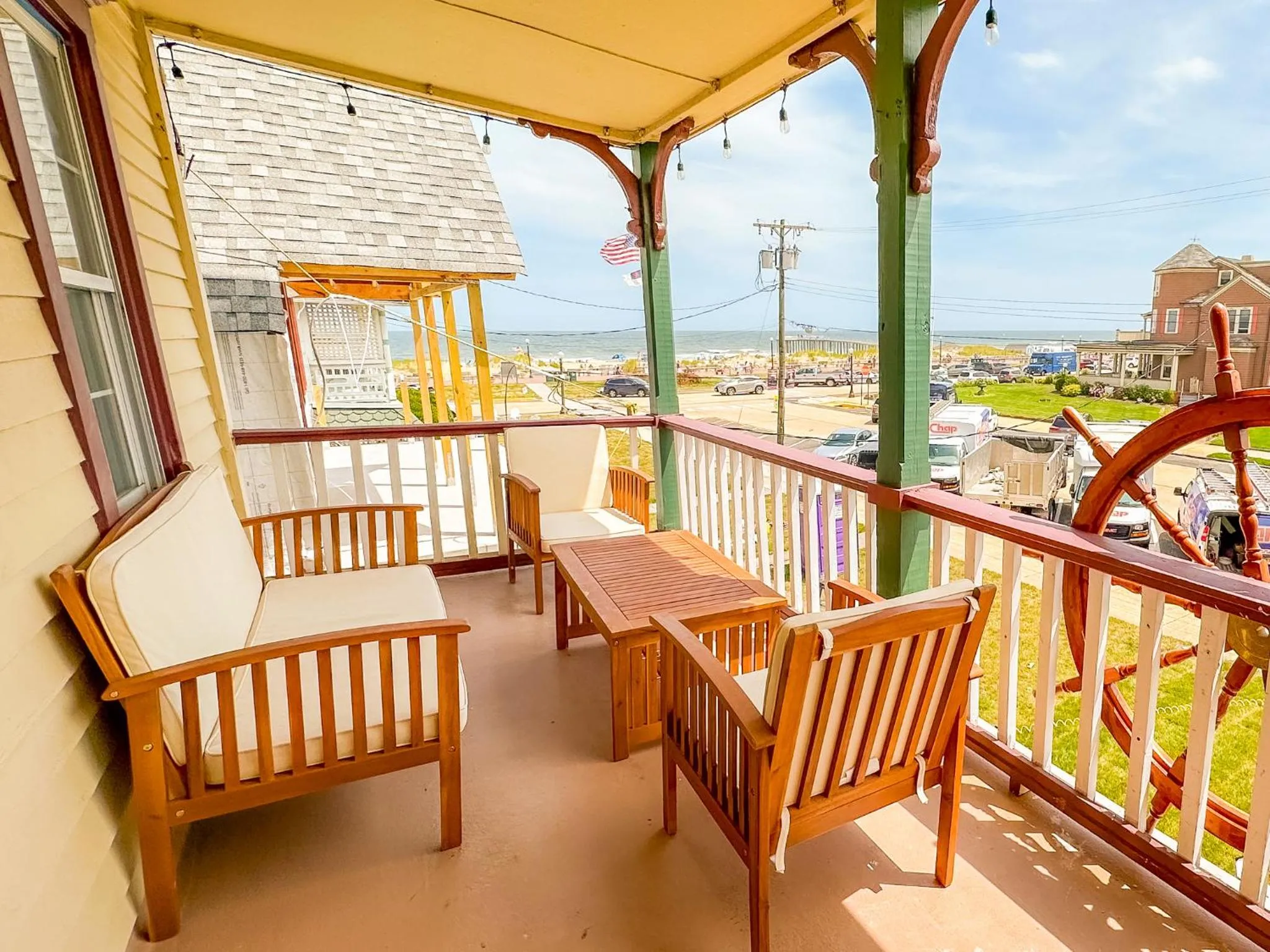 Patio in Beachliner Hotel