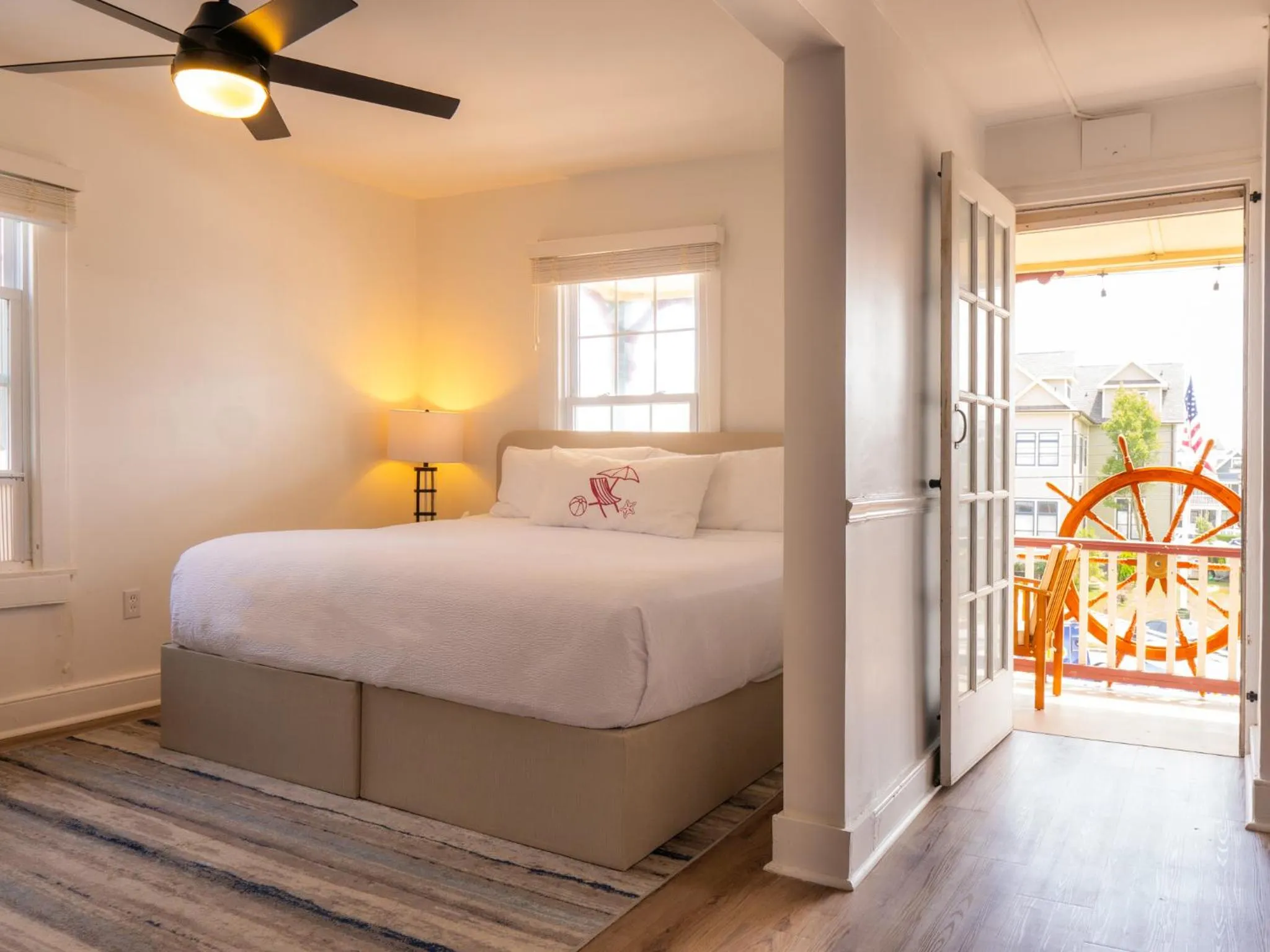 Bed in Beachliner Hotel