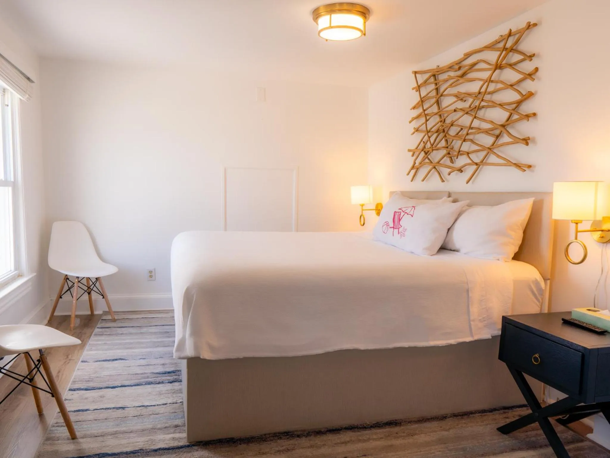 Bed in Beachliner Hotel