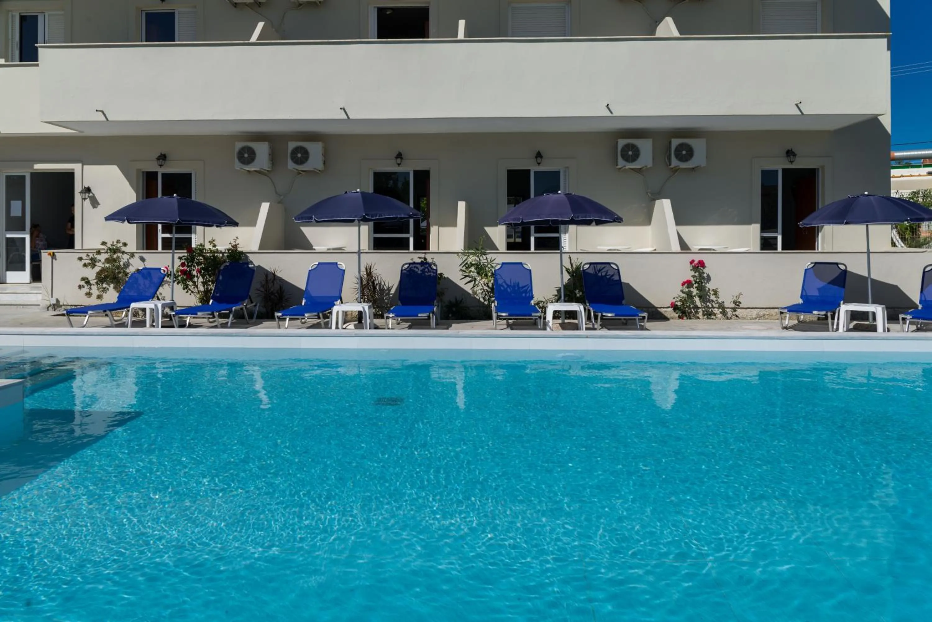 Pool view in Laganas Dreams 2