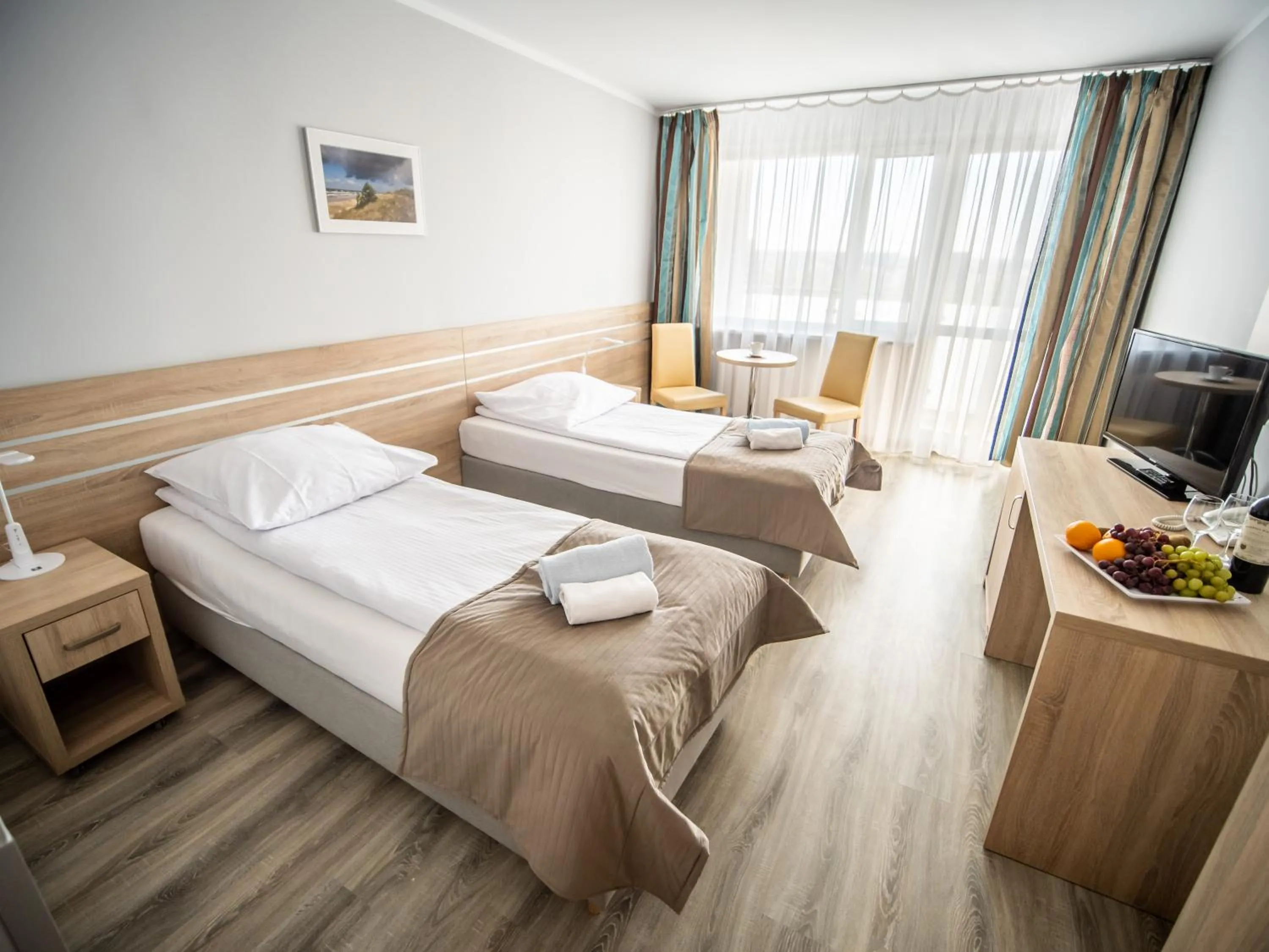 Bed in Sanatorium Perla Baltyku