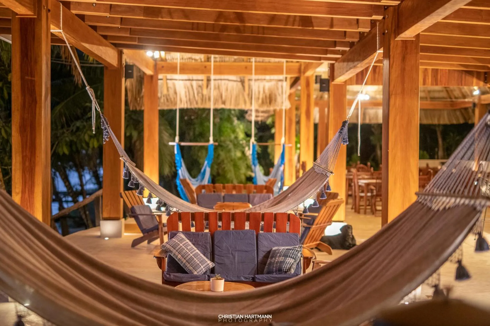 Seating area in Hotel Gringo Perdido