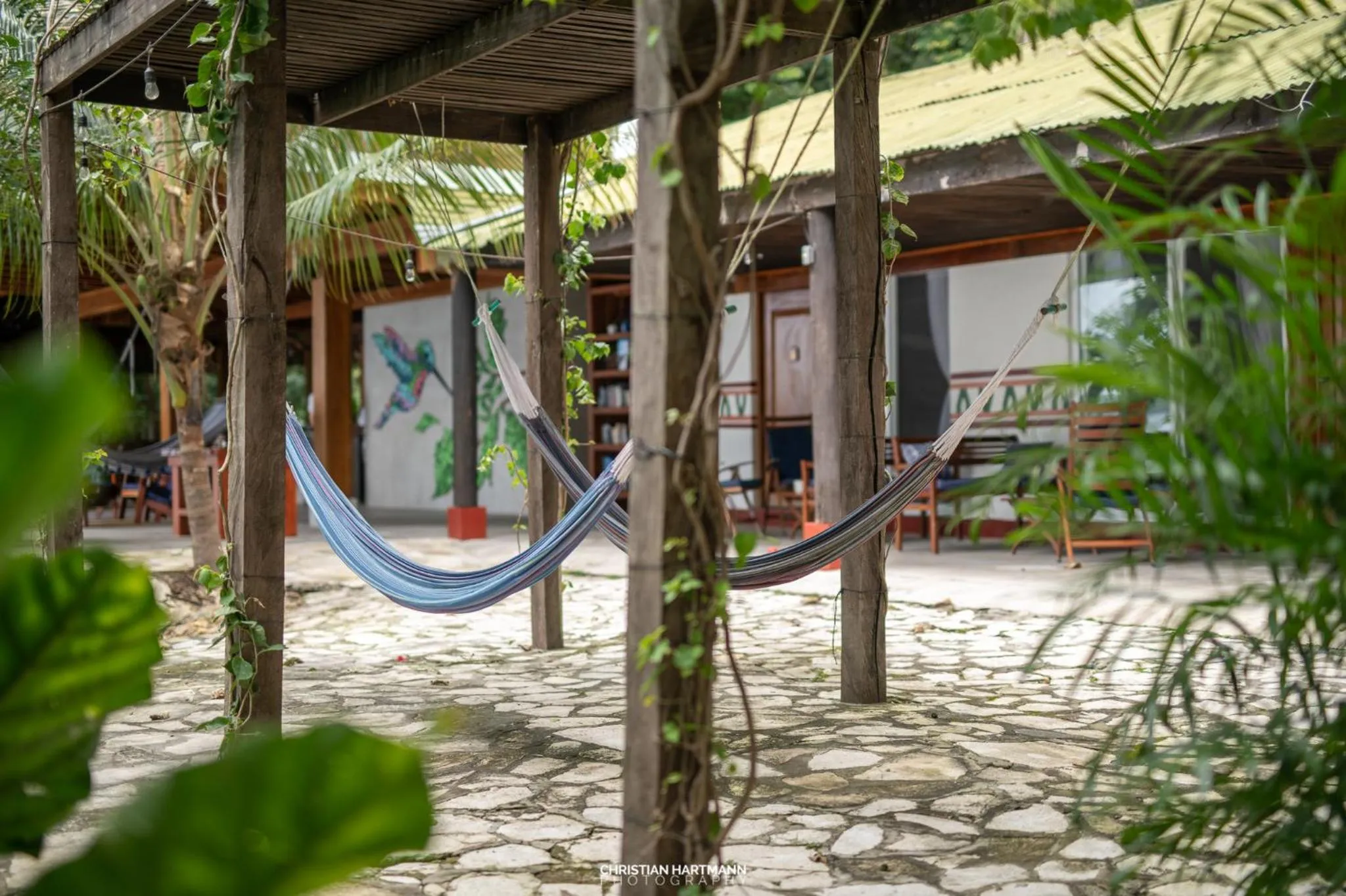 Patio in Hotel Gringo Perdido