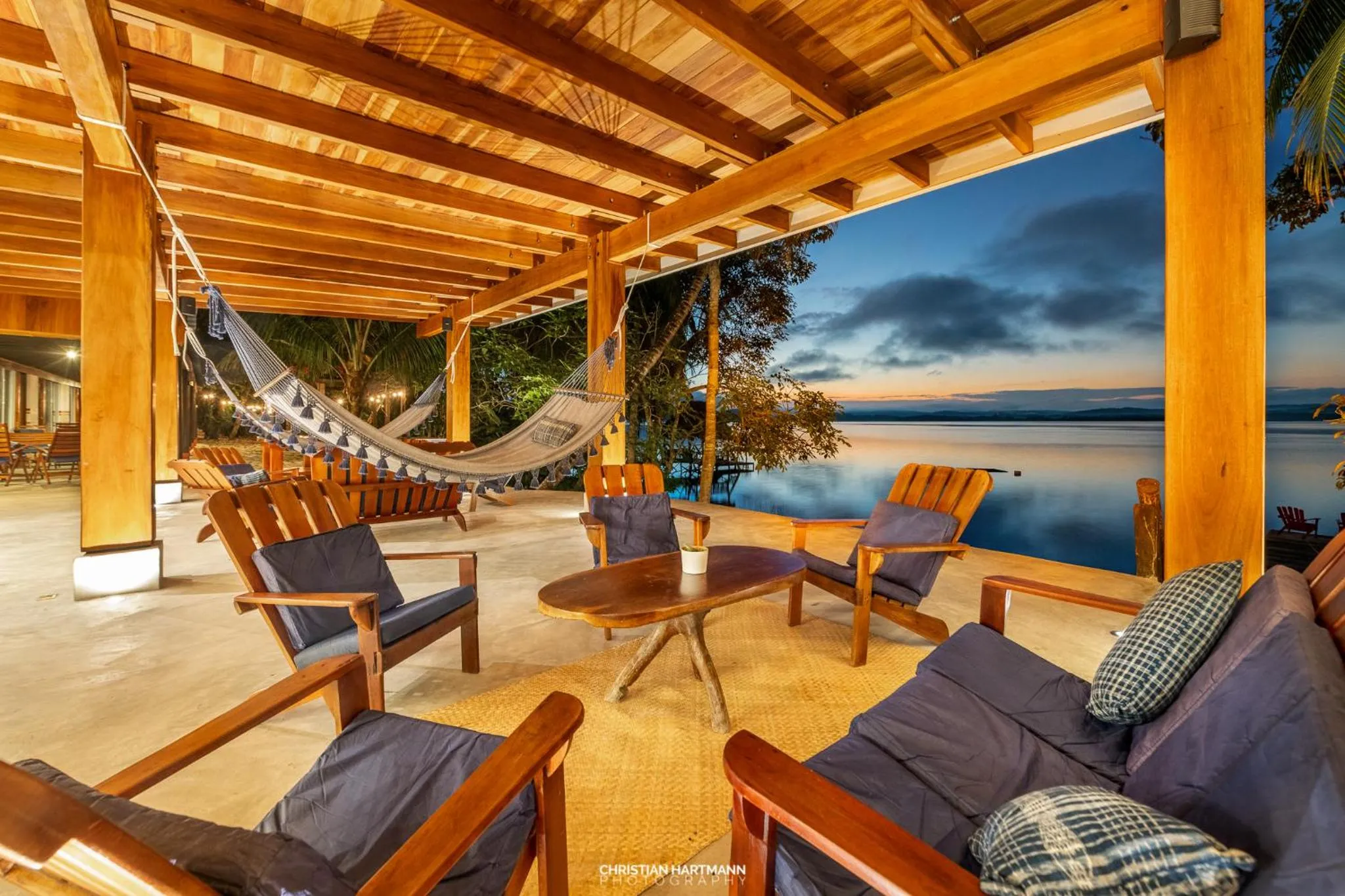 Seating area in Hotel Gringo Perdido