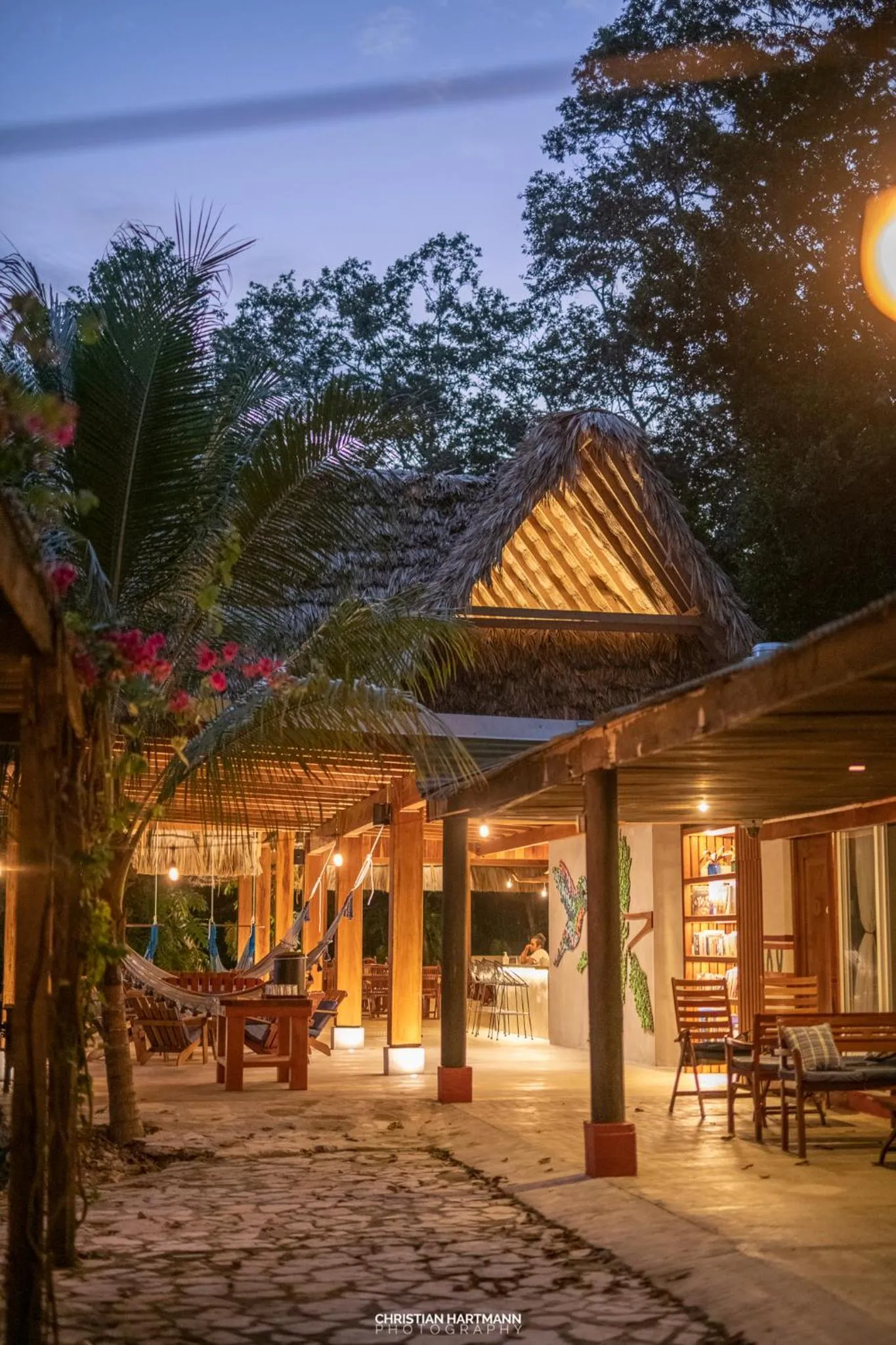 Patio in Hotel Gringo Perdido