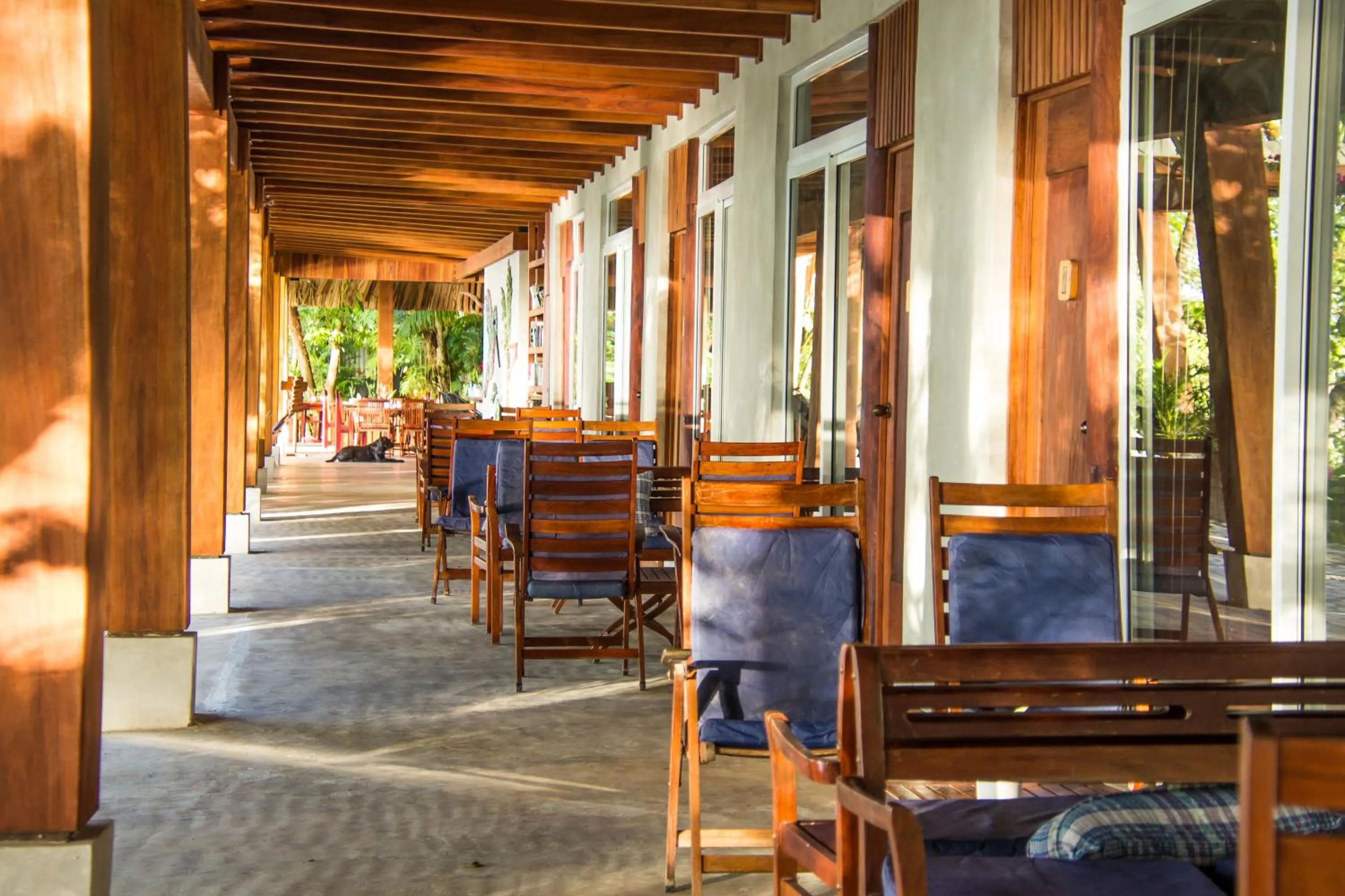 Seating area in Hotel Gringo Perdido