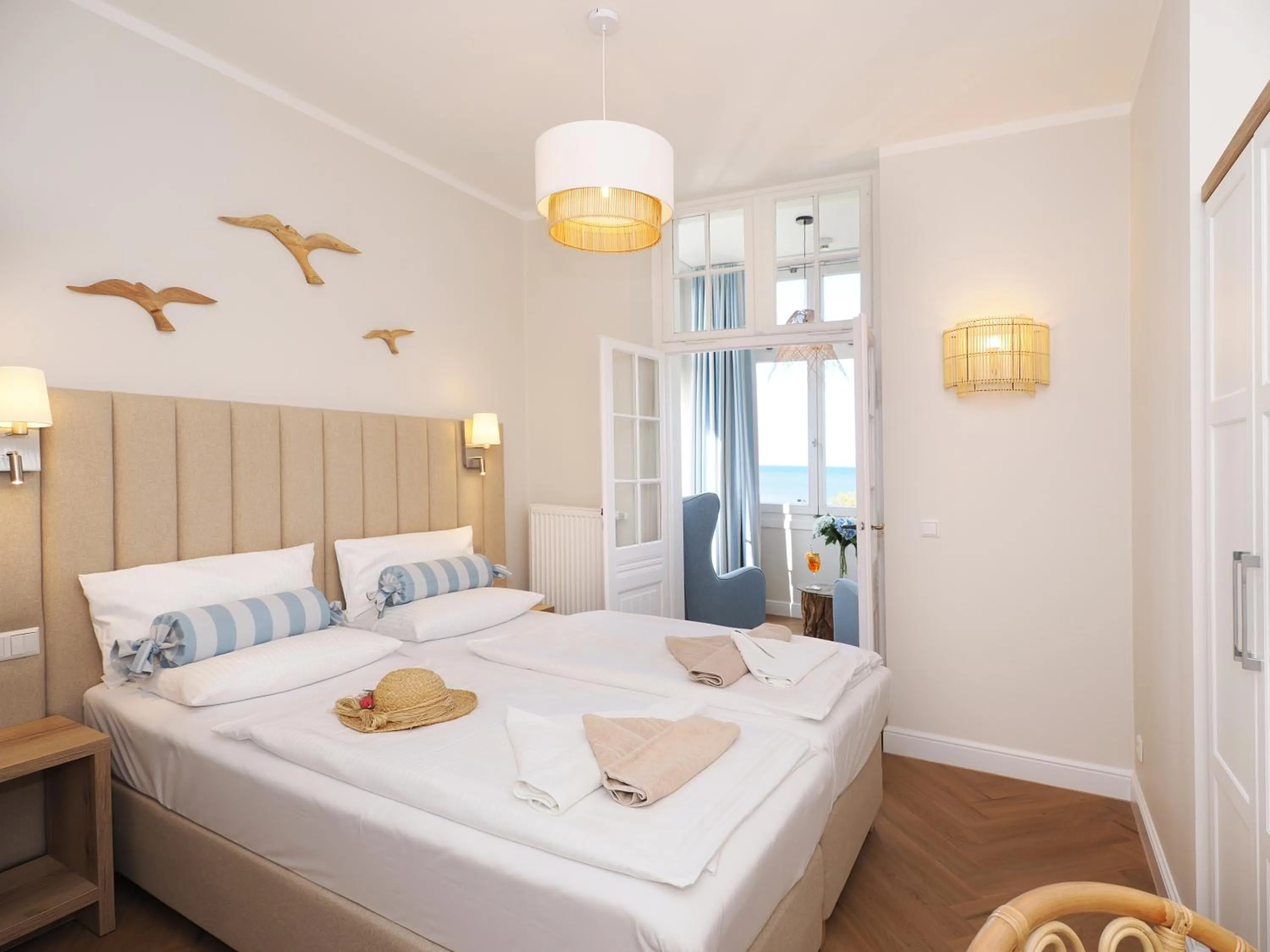 Photo of the whole room, Bed in Strandvillen Heringsdorf