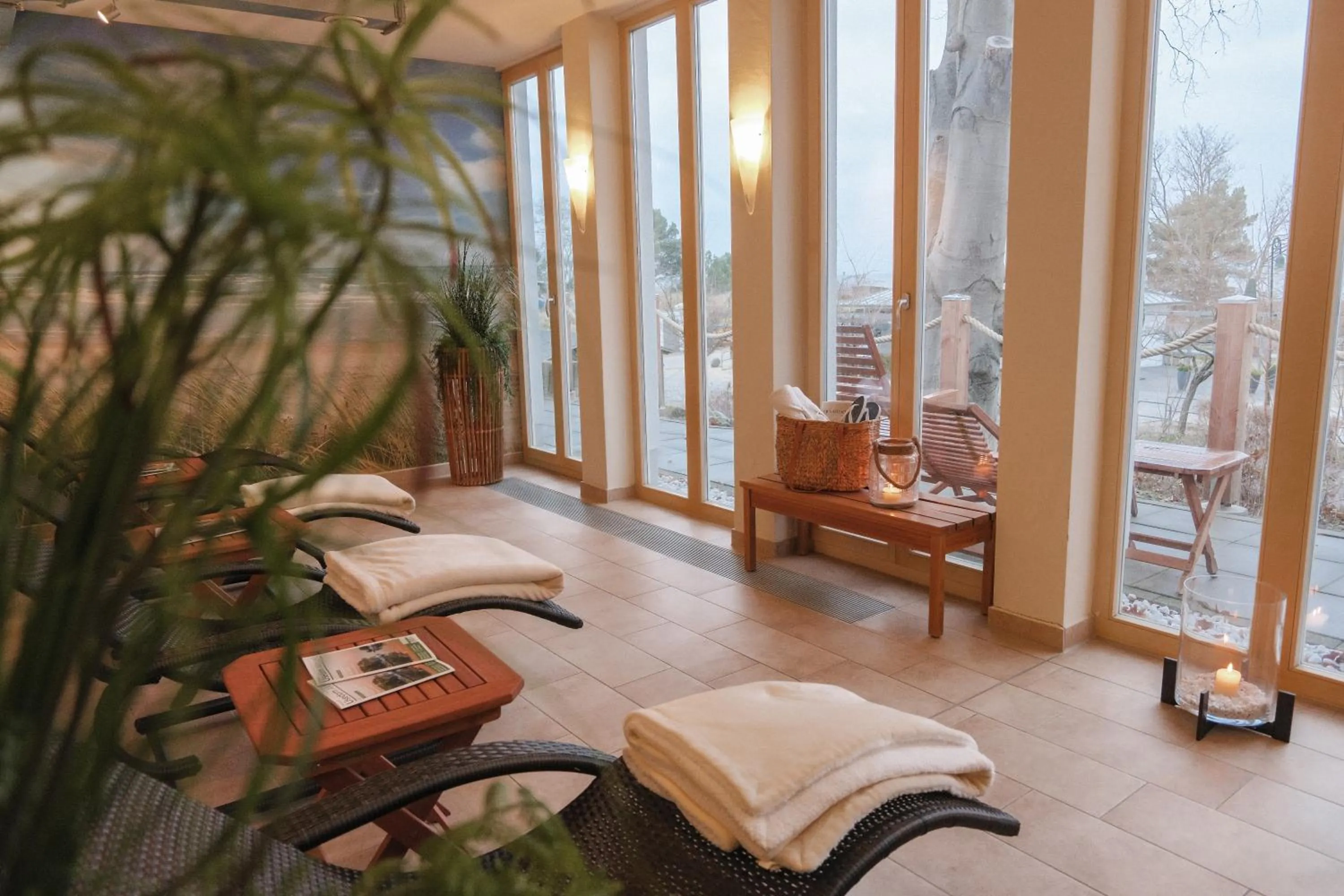 Spa and wellness centre/facilities in Strandvillen Heringsdorf