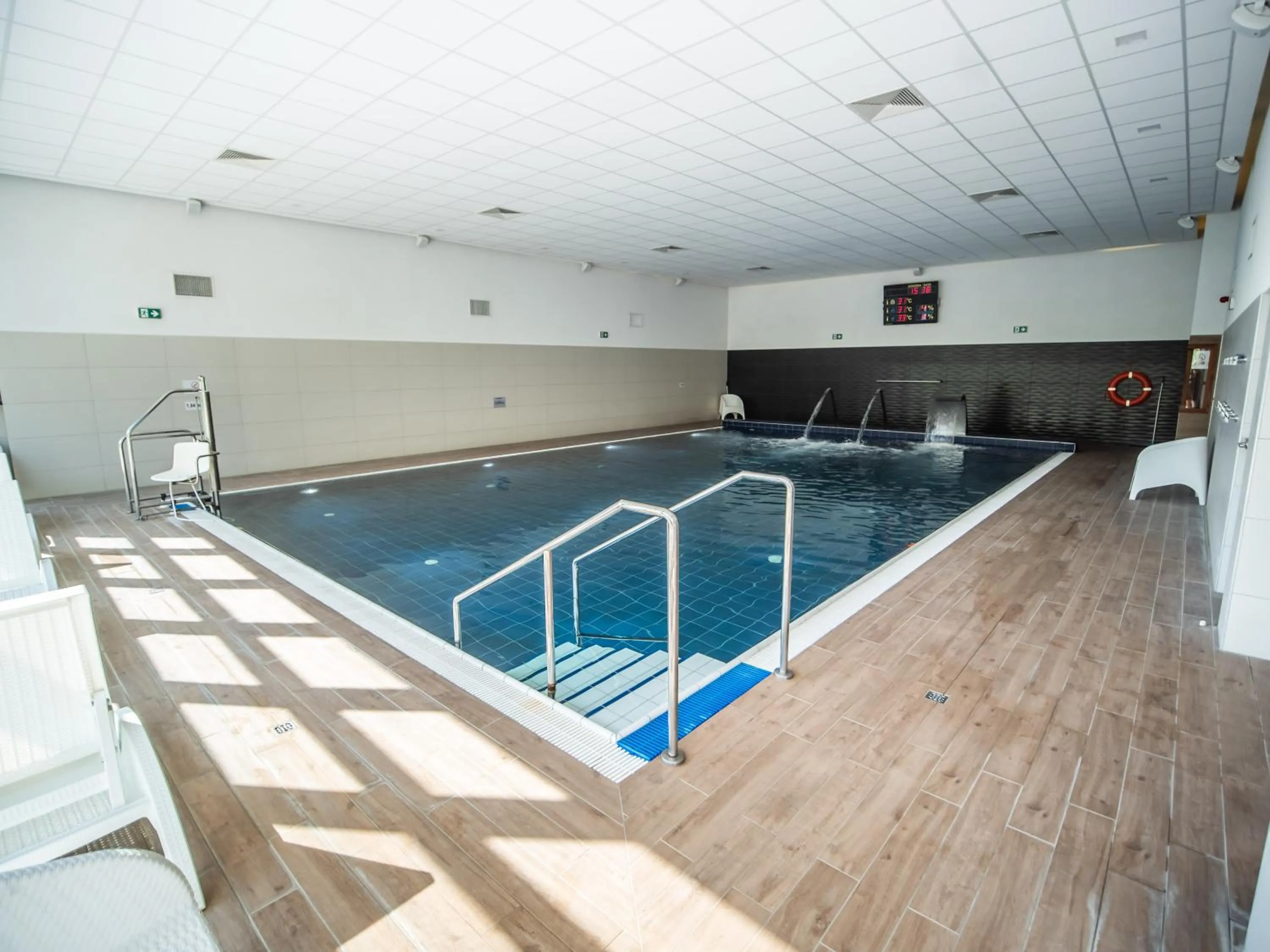 Pool view in Sanatorium Muszelka