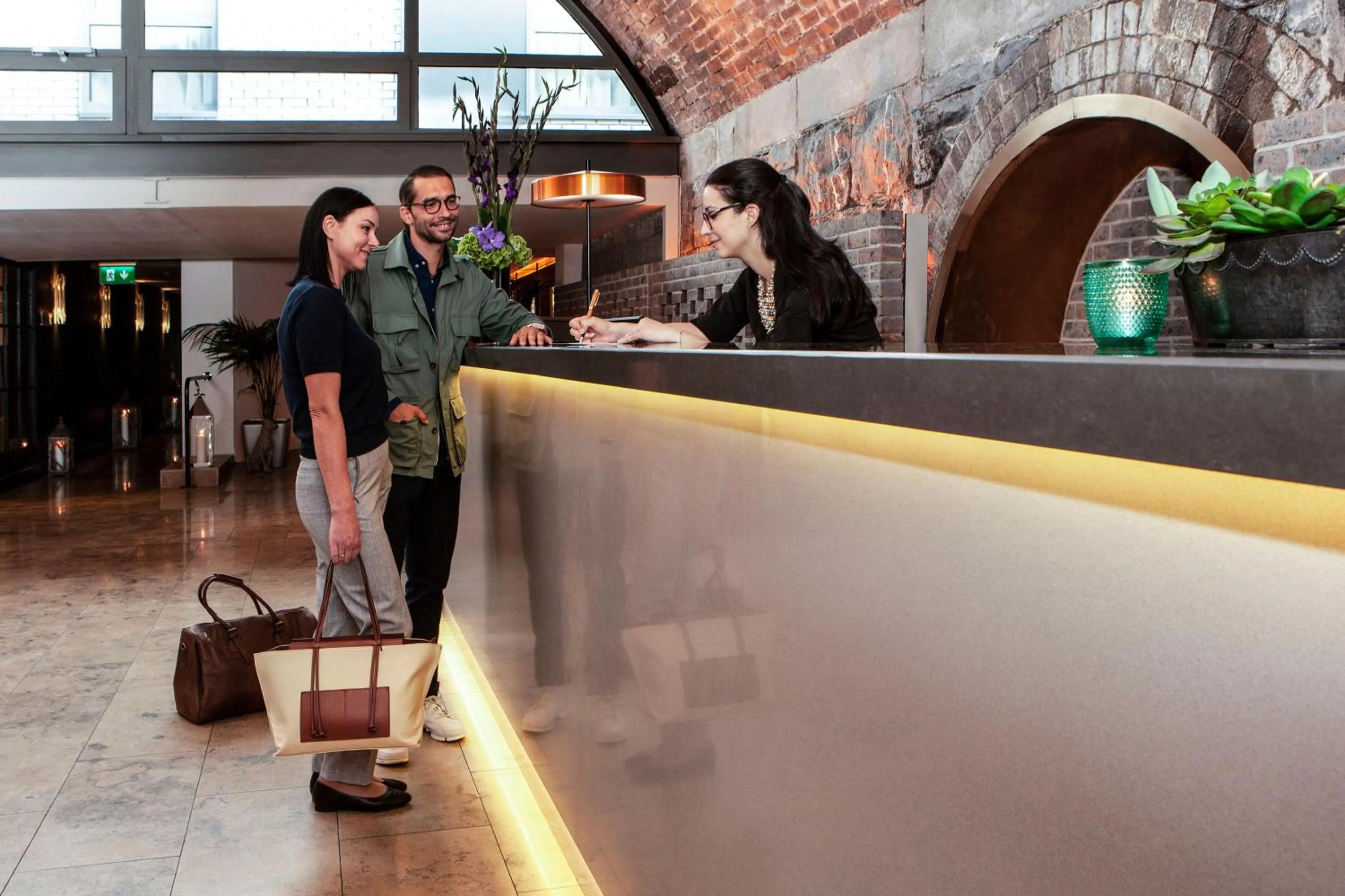 Lobby or reception in The Address Connolly