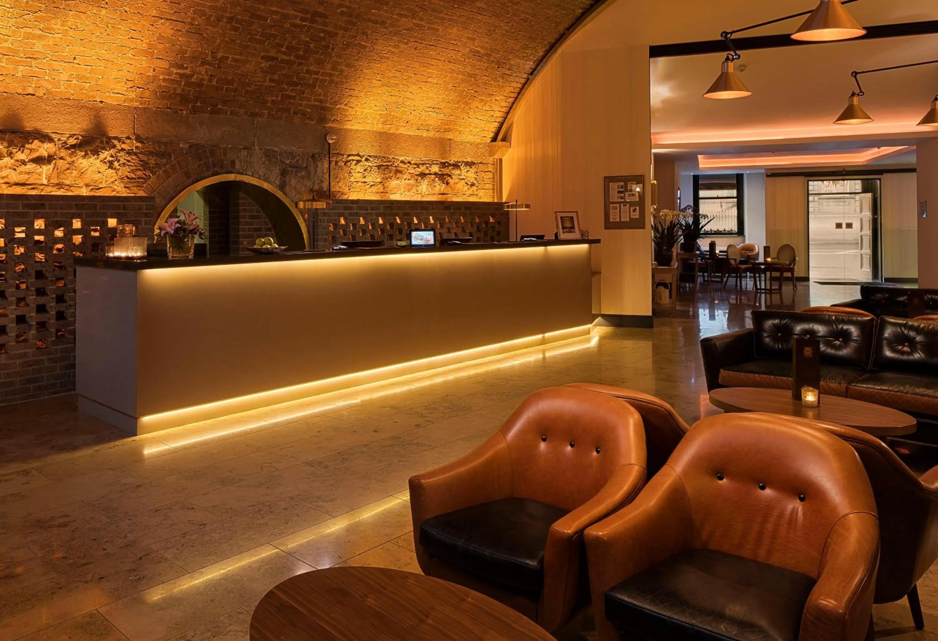 Lobby or reception in The Address Connolly