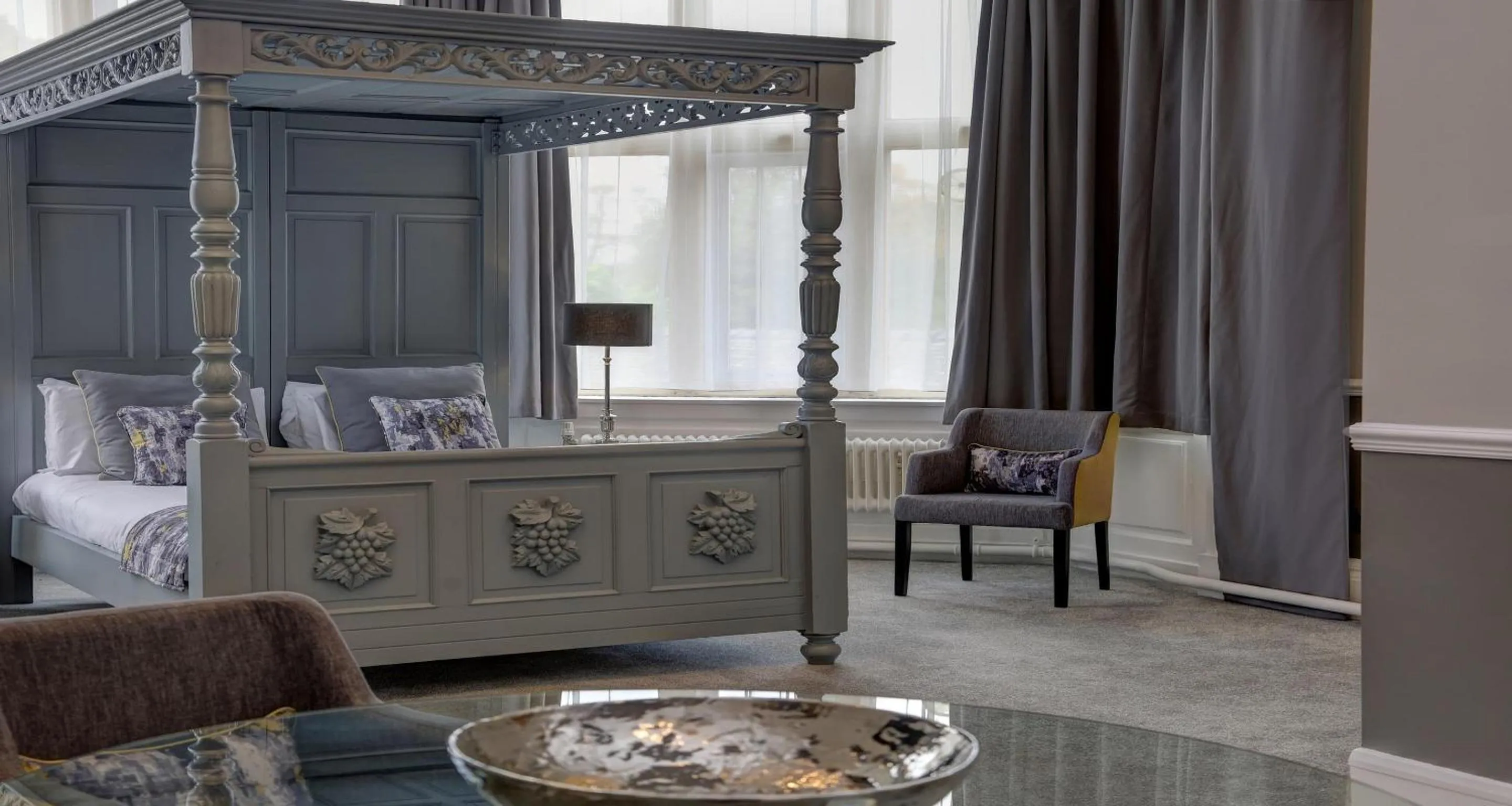 Bedroom, Bed in Walworth Castle Hotel, BW Signature Collection