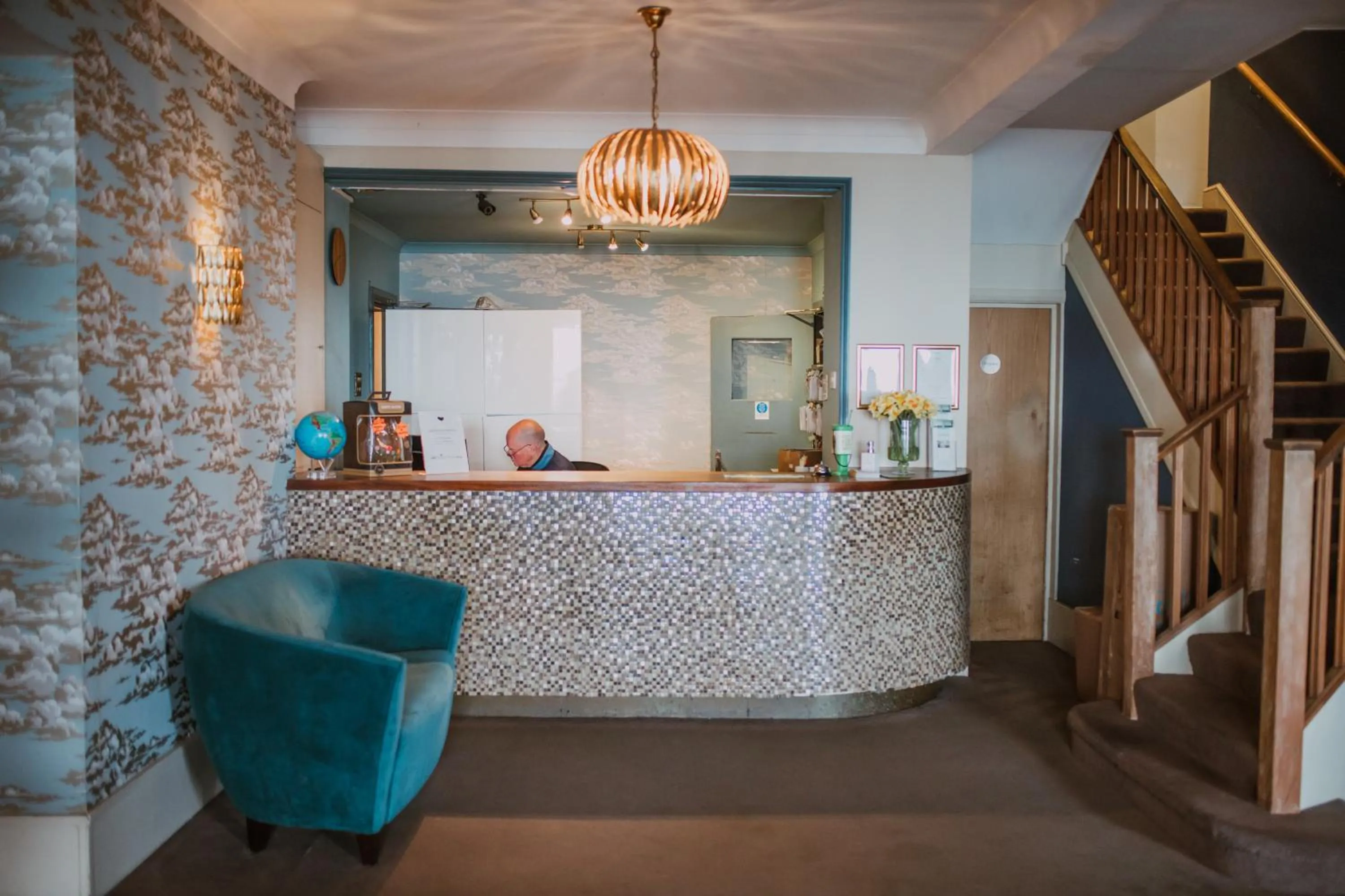 Lobby or reception in The White Rock Hotel