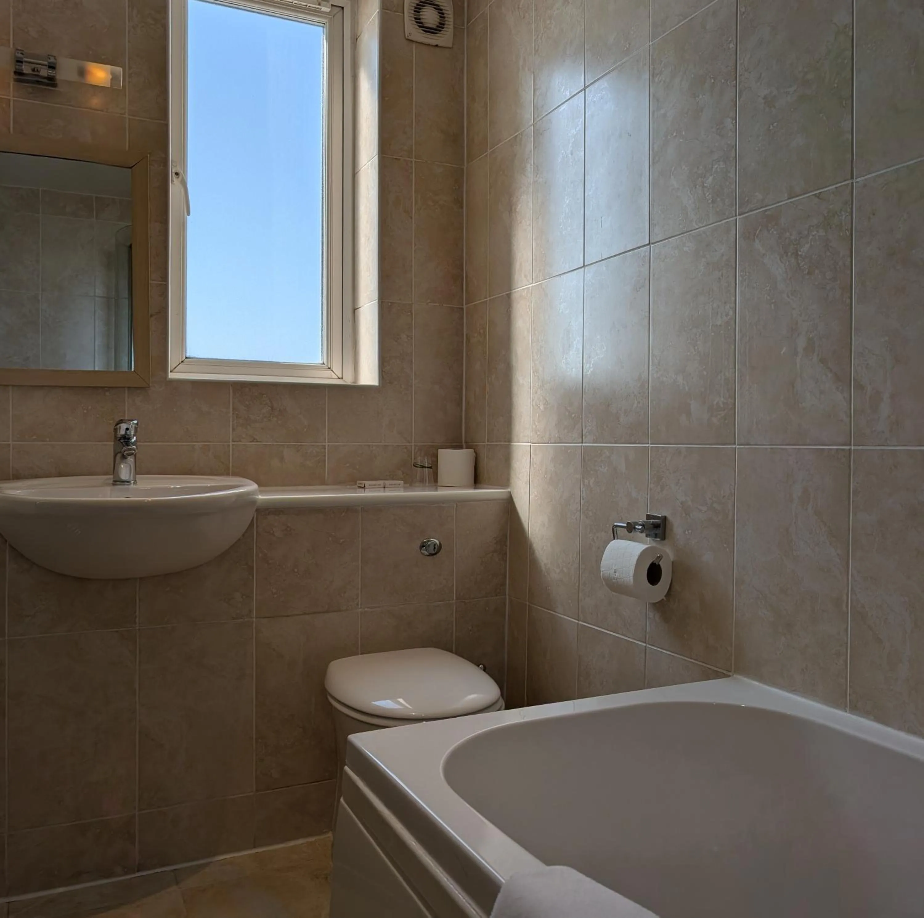 Bathroom in The White Rock Hotel