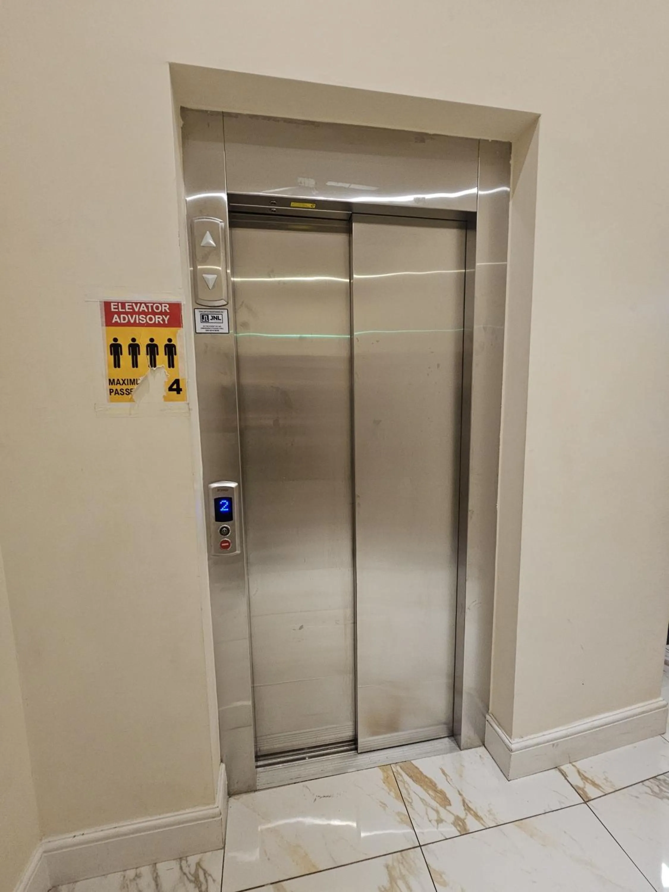 elevator in Cromwell Hotel