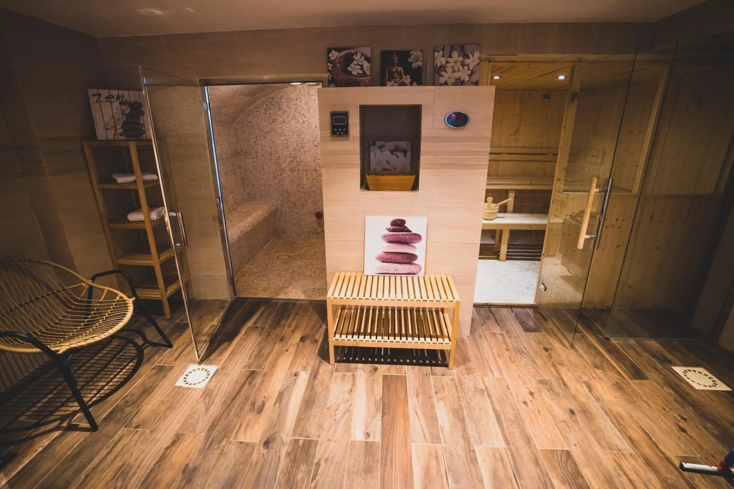 Sauna in Le Relais Du Lac