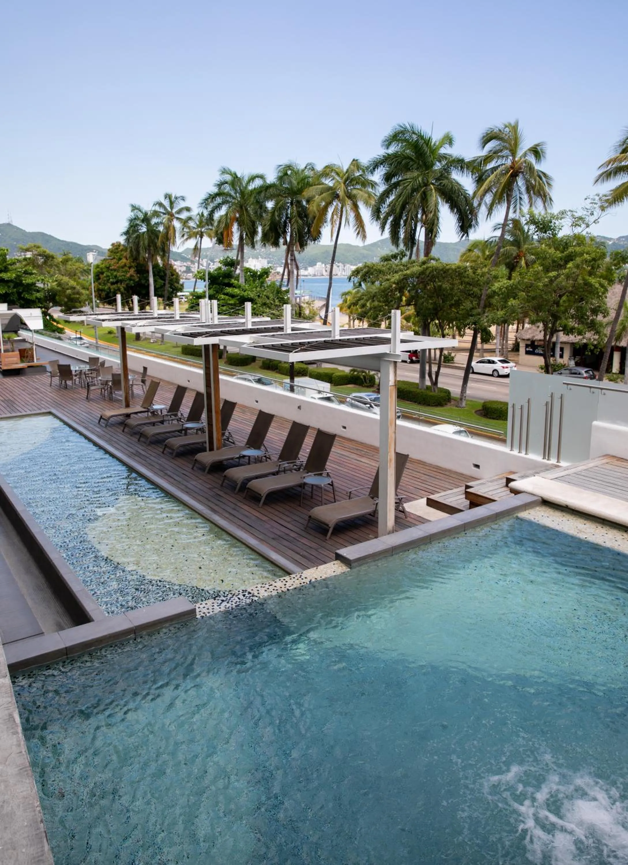 Pool view in Ramada by Wyndham Acapulco Hotel & Suites