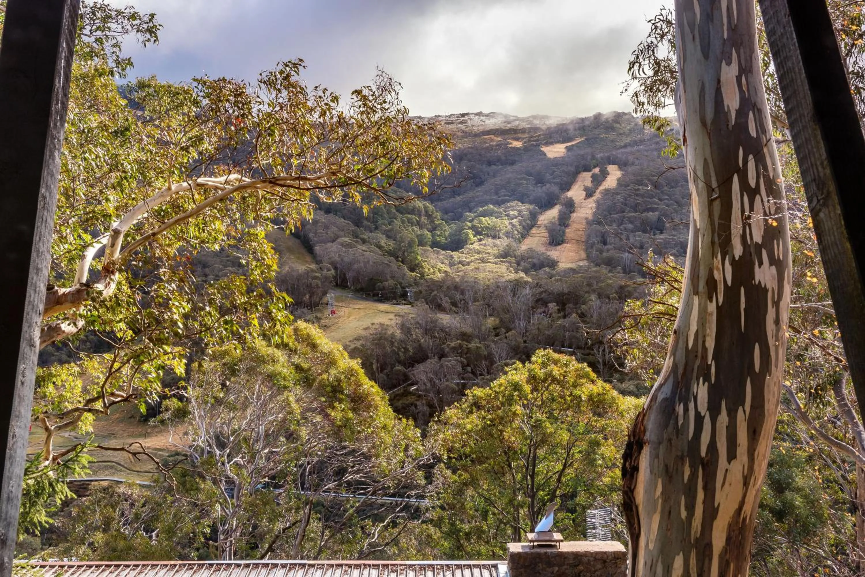 Mountain view in Pure Chalet Thredbo