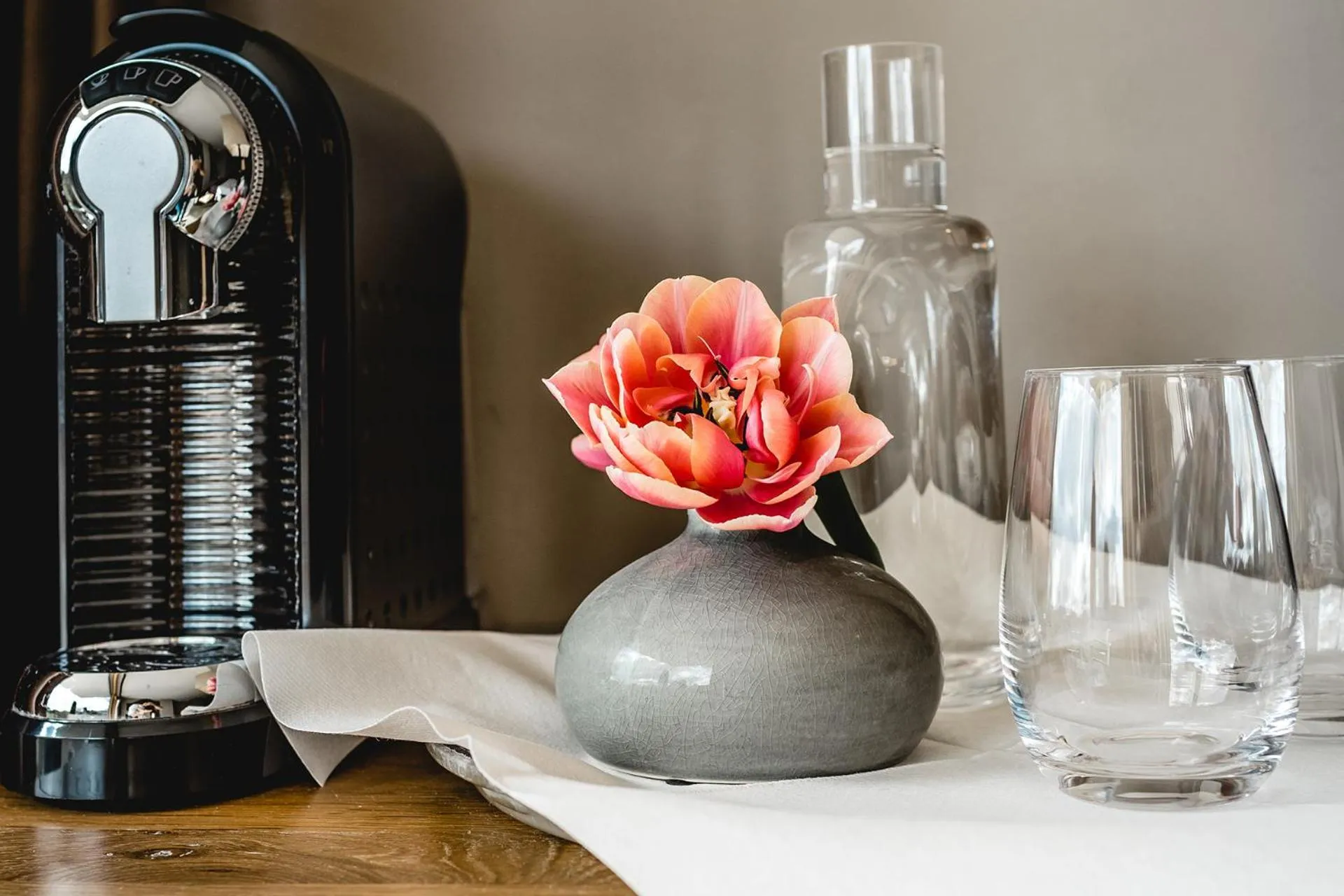 Coffee/tea facilities in Hotel Restaurant Spa Torkel