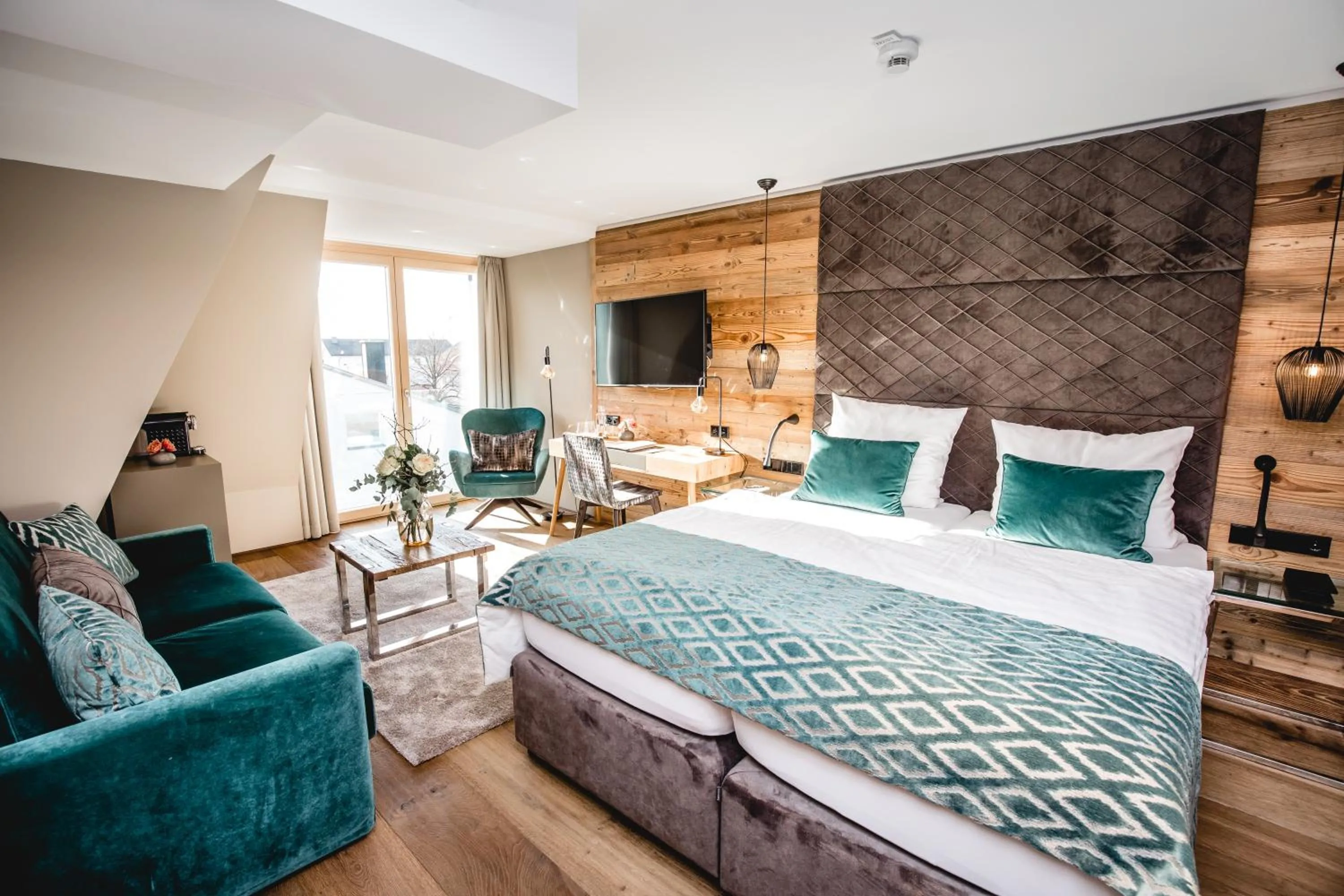 Bed in Hotel Restaurant Spa Torkel