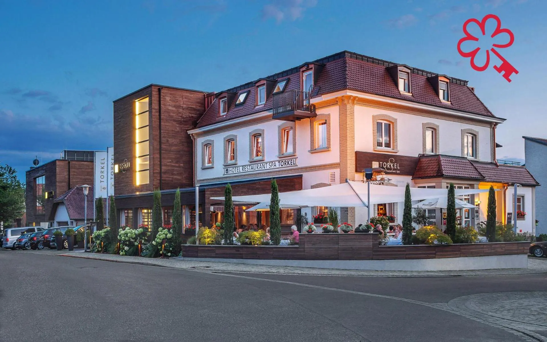 Property building in Hotel Restaurant Spa Torkel