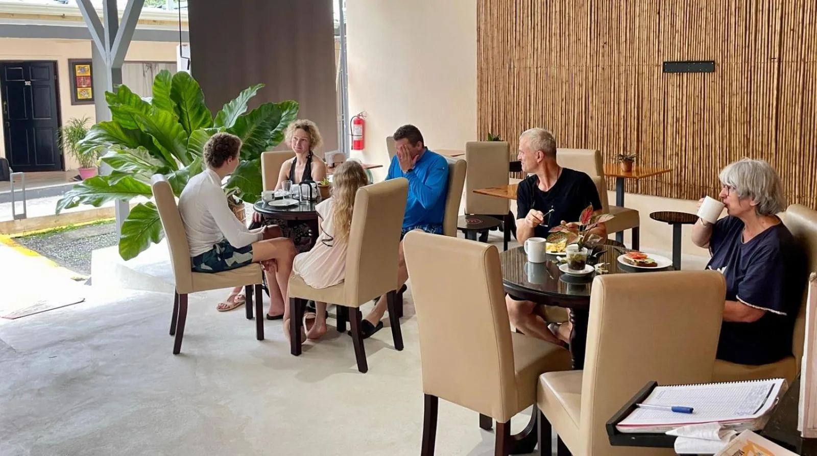 Breakfast in Millenium Manuel Antonio Park and beach