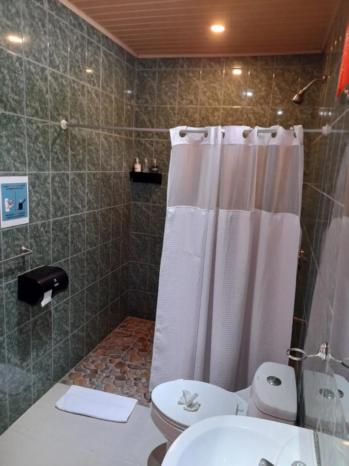 Bathroom in Millenium Manuel Antonio Park and beach