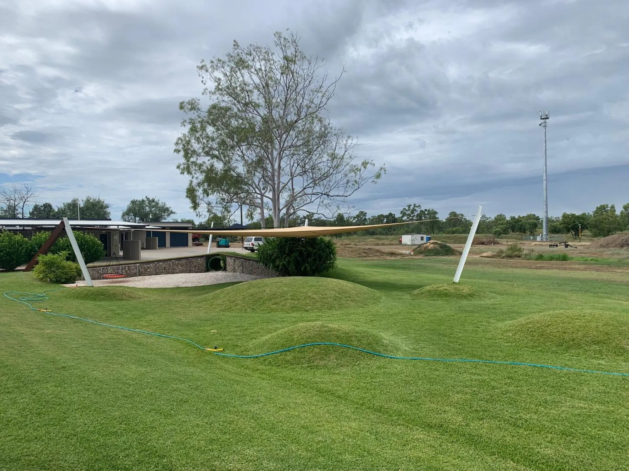 Children play ground in Banana Hotel Motel