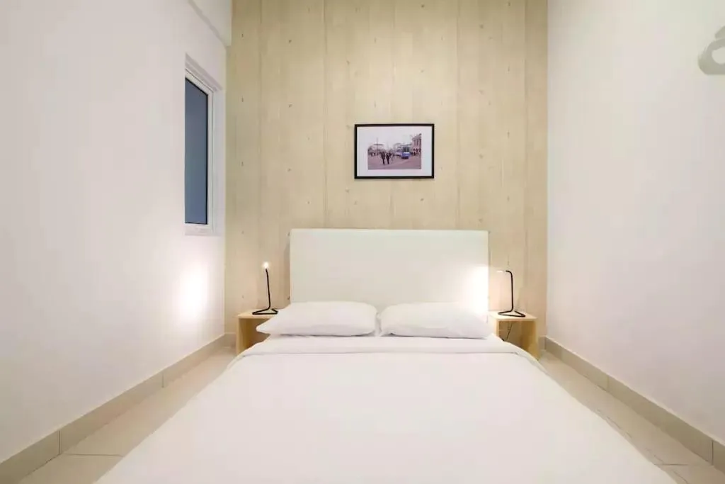 Bed in Maritime Suites Holiday Rental