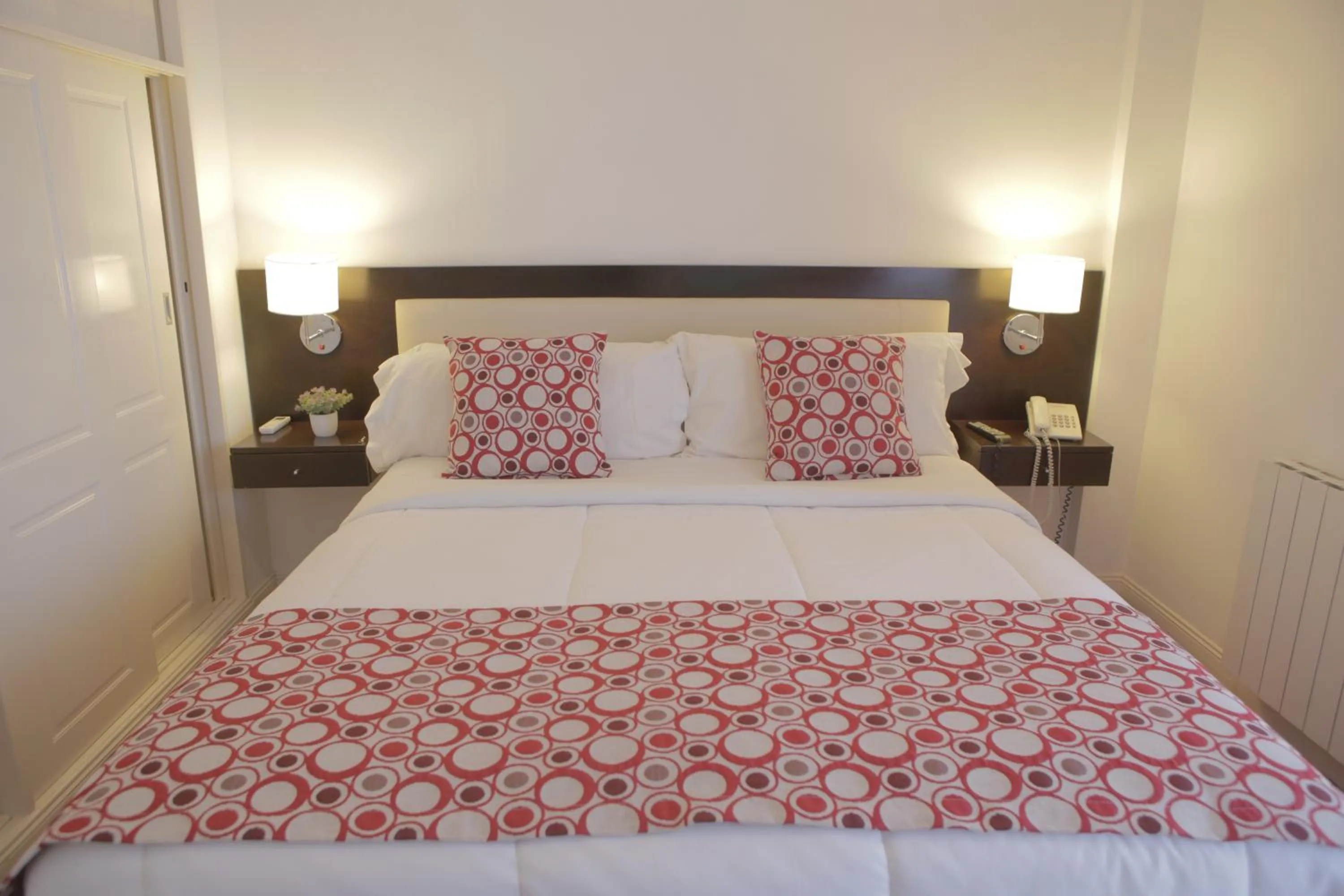 Bed in Pampa Plaza Hotel