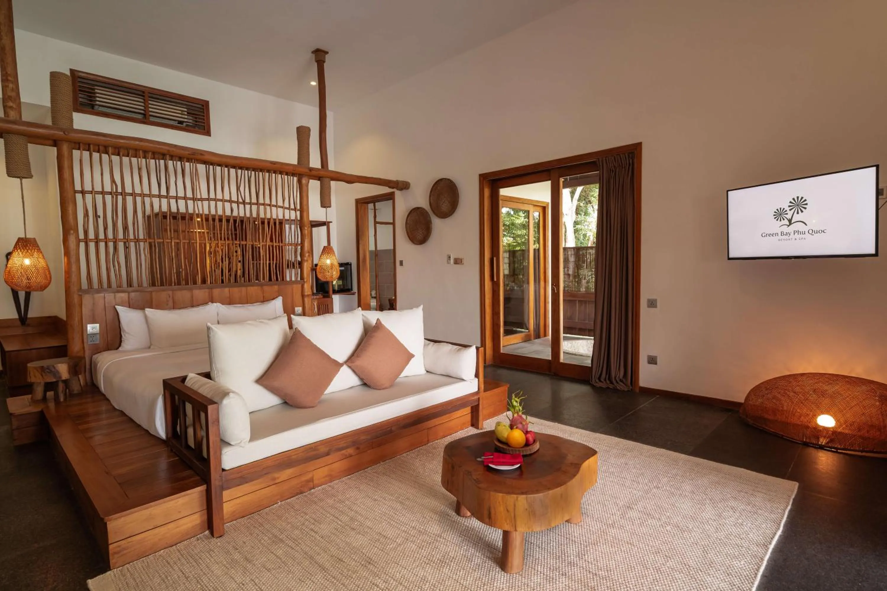 Bedroom in Green Bay Phu Quoc Resort & Spa