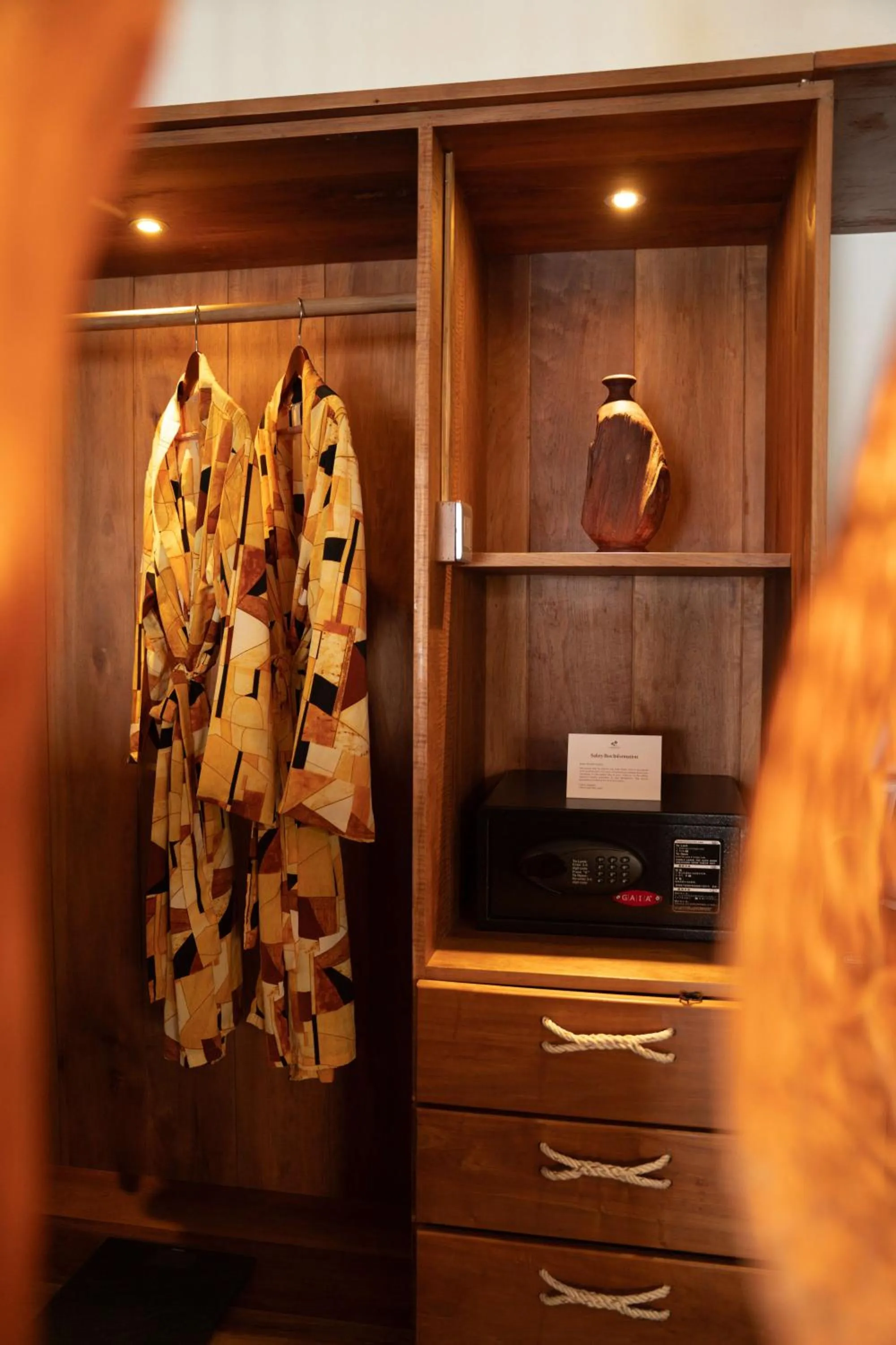 wardrobe in Green Bay Phu Quoc Resort & Spa