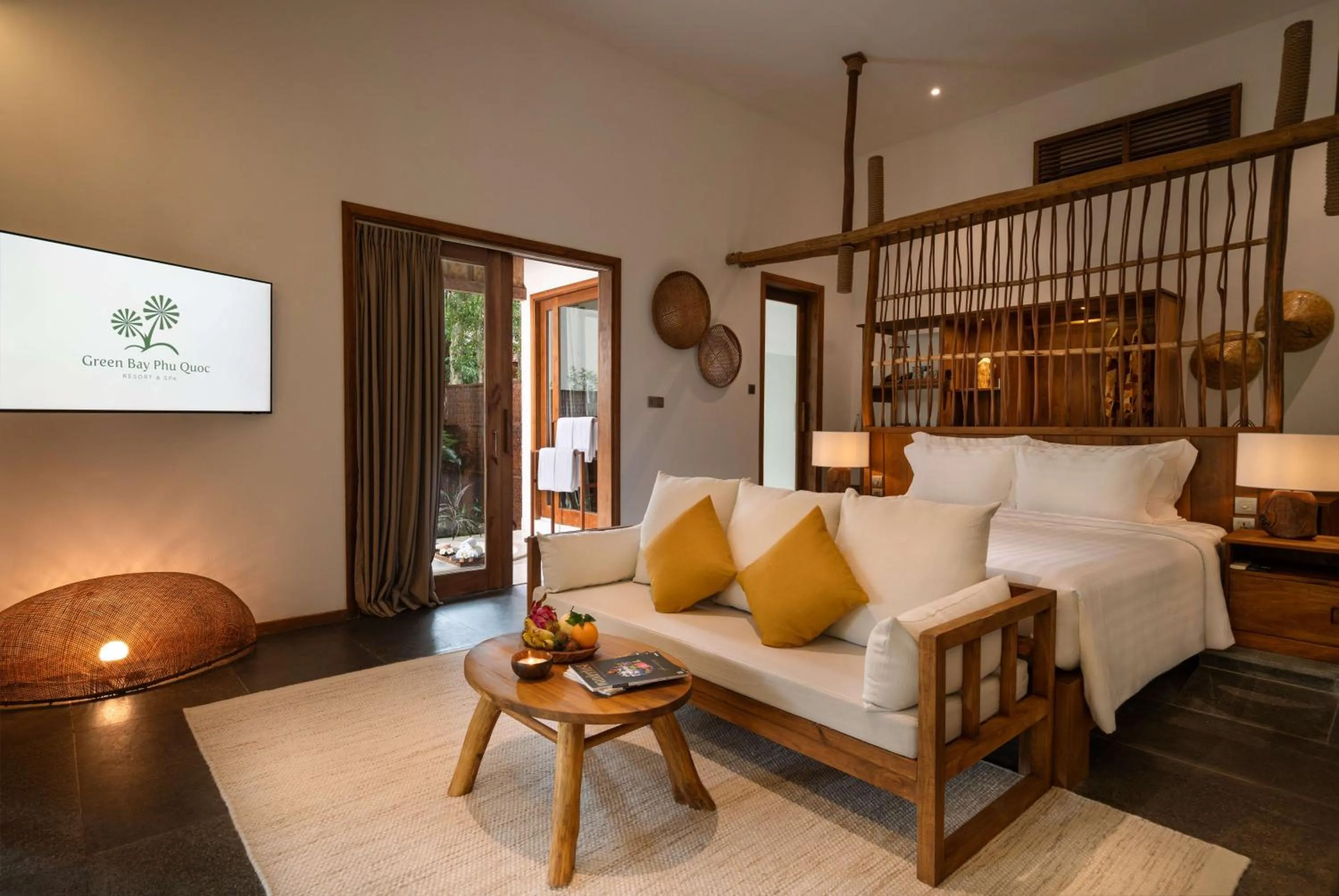 Bedroom in Green Bay Phu Quoc Resort & Spa