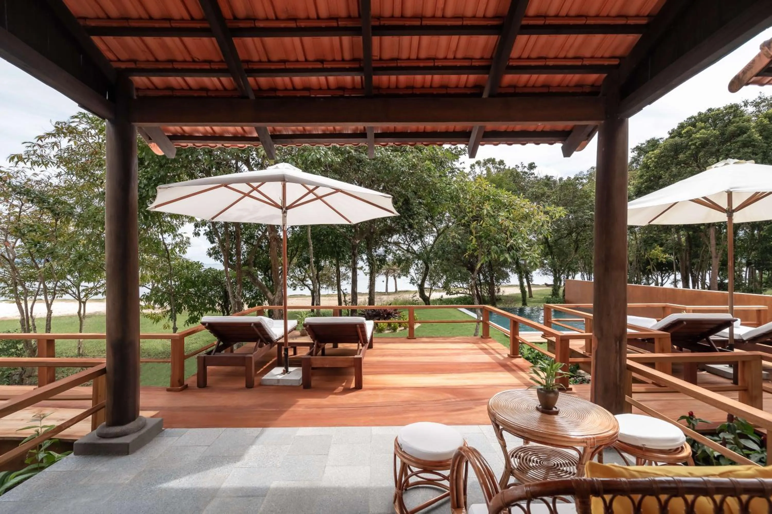 Balcony/Terrace in Green Bay Phu Quoc Resort & Spa