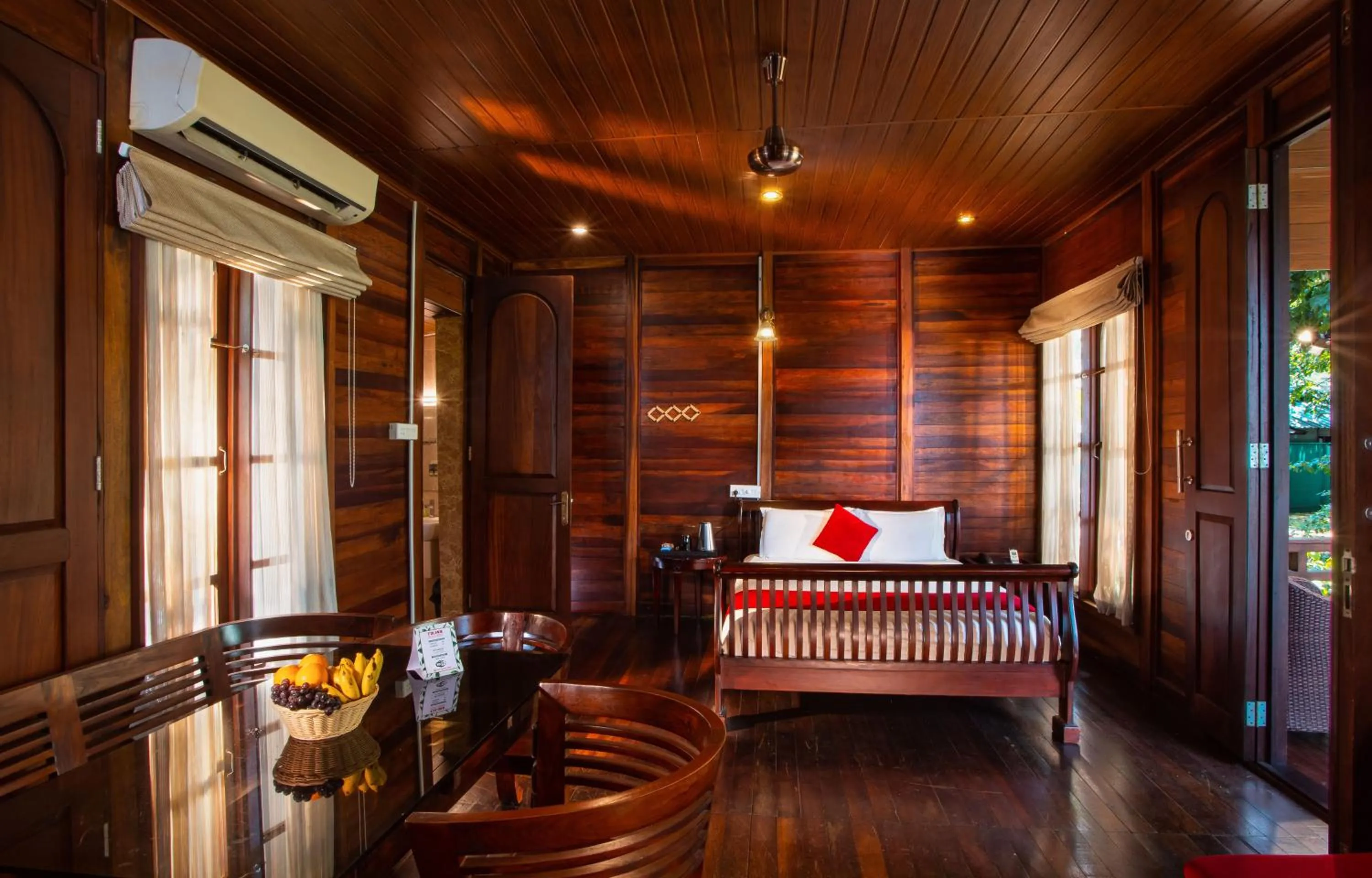 Bed in Cyrus Lake Haven