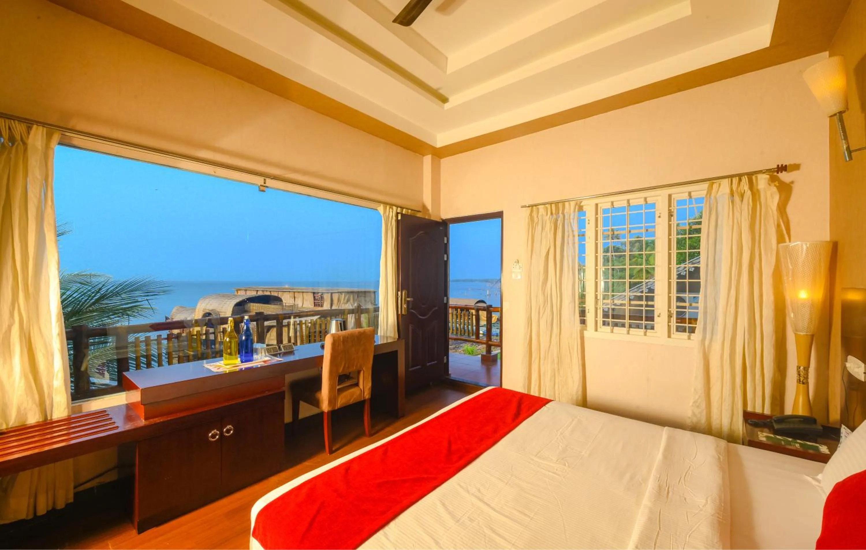 Bed in Cyrus Lake Haven