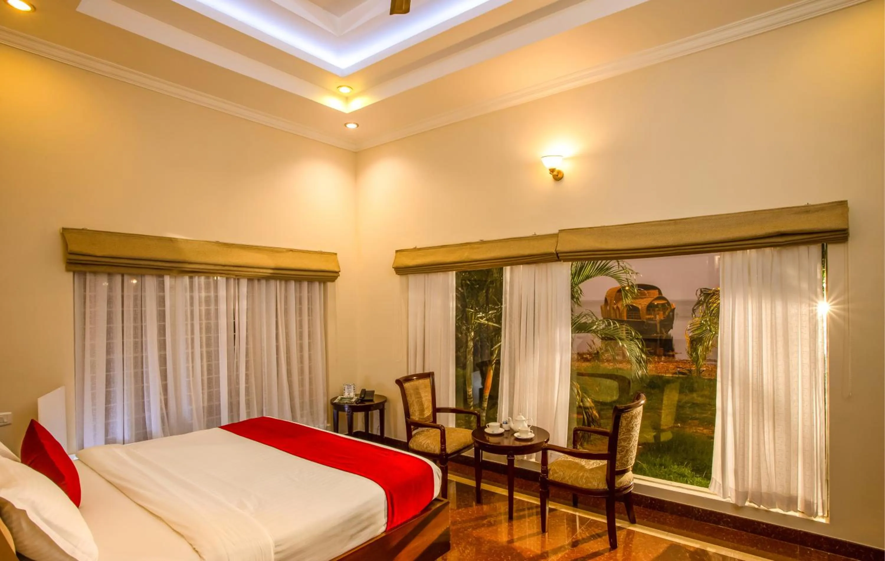 Bed in Cyrus Lake Haven