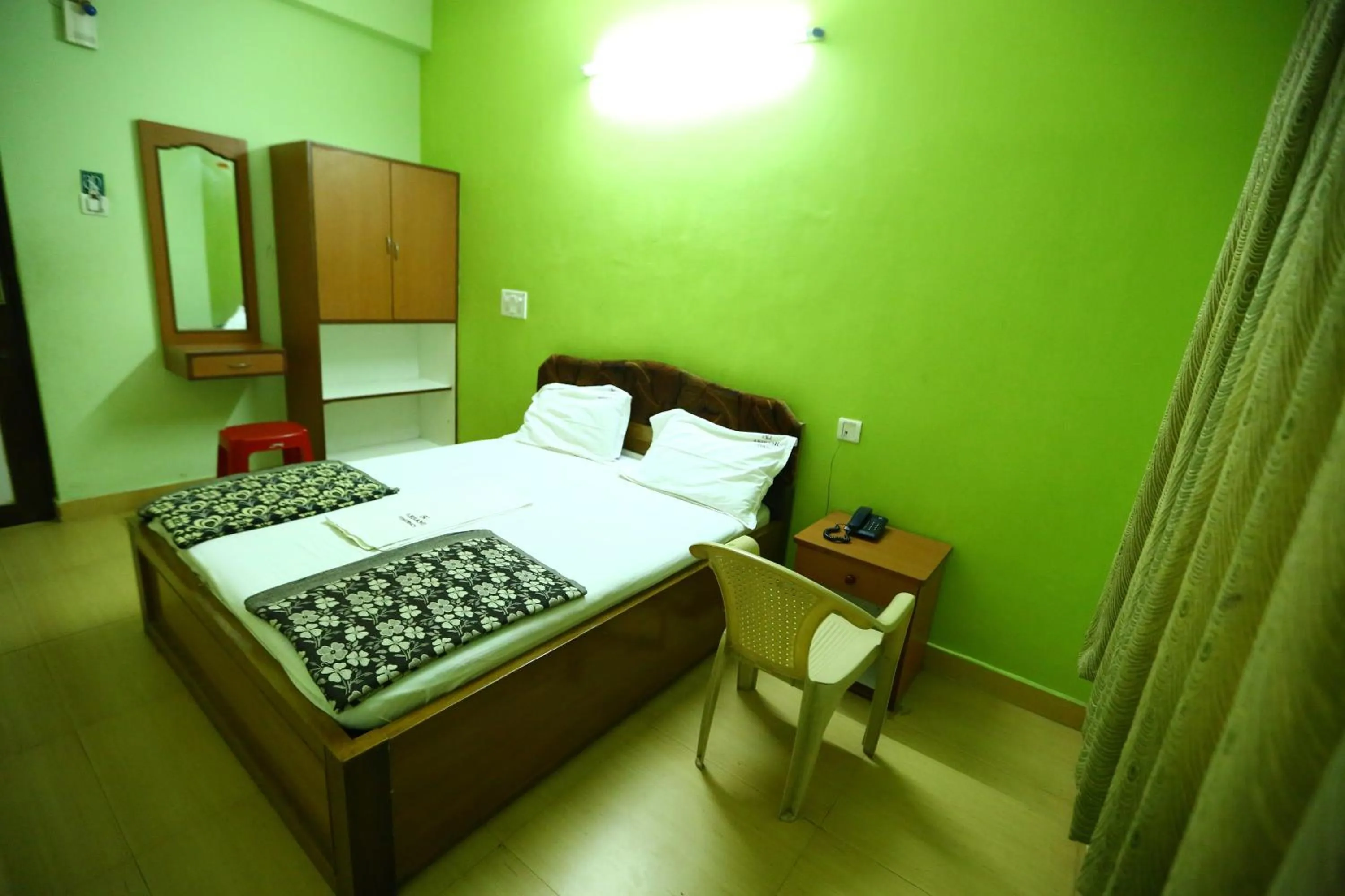 Bedroom, Bed in Abirami Residency