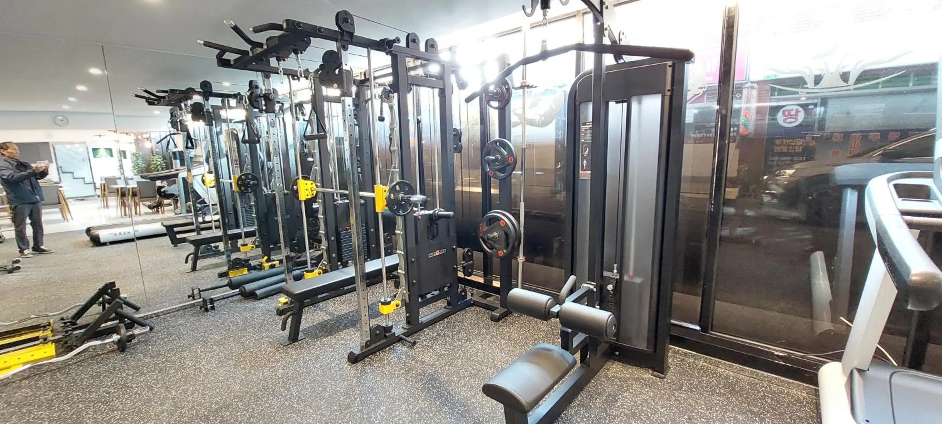 Fitness centre/facilities in Seosan Aria Hotel