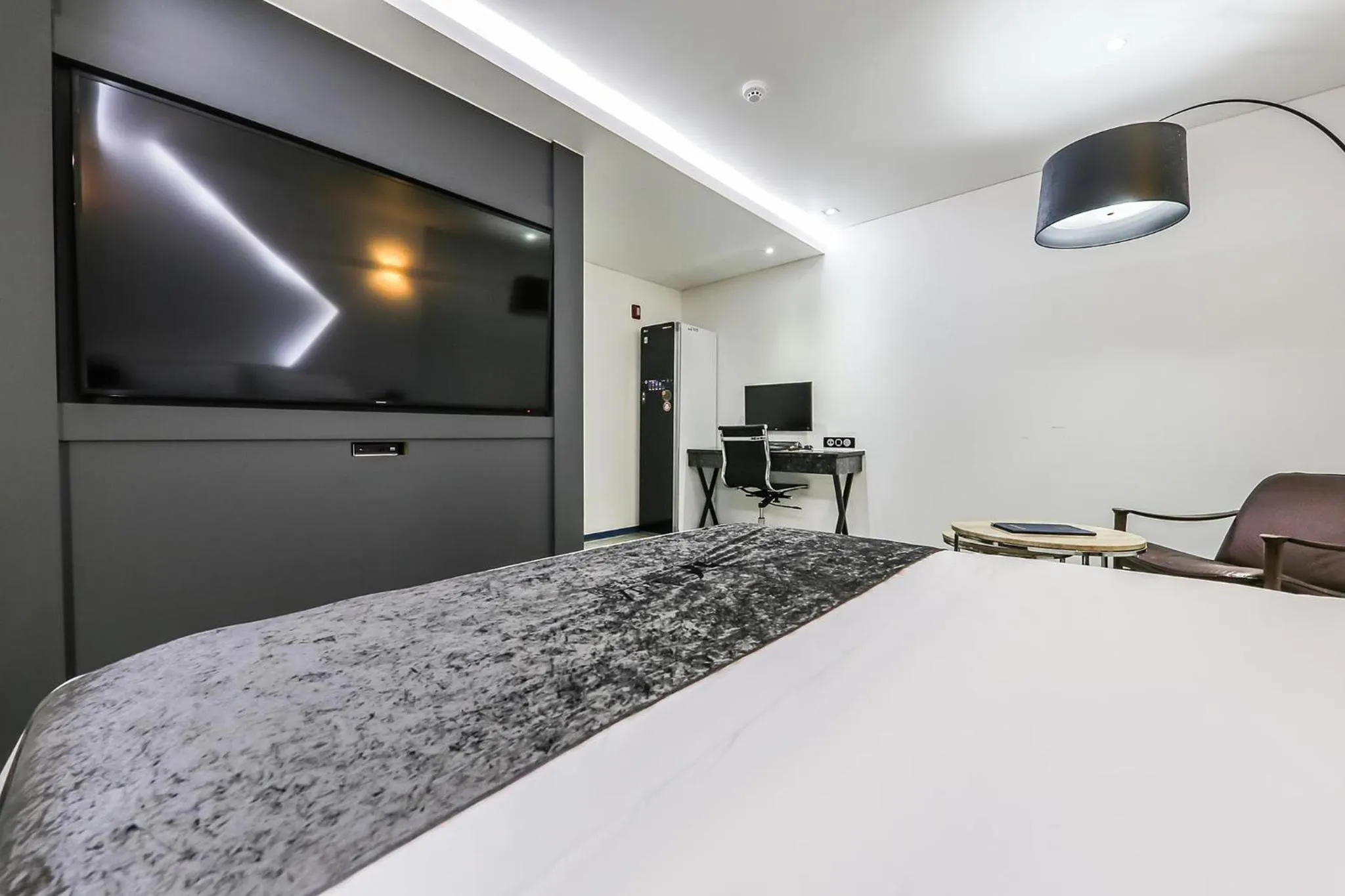 Bed in Seosan Aria Hotel