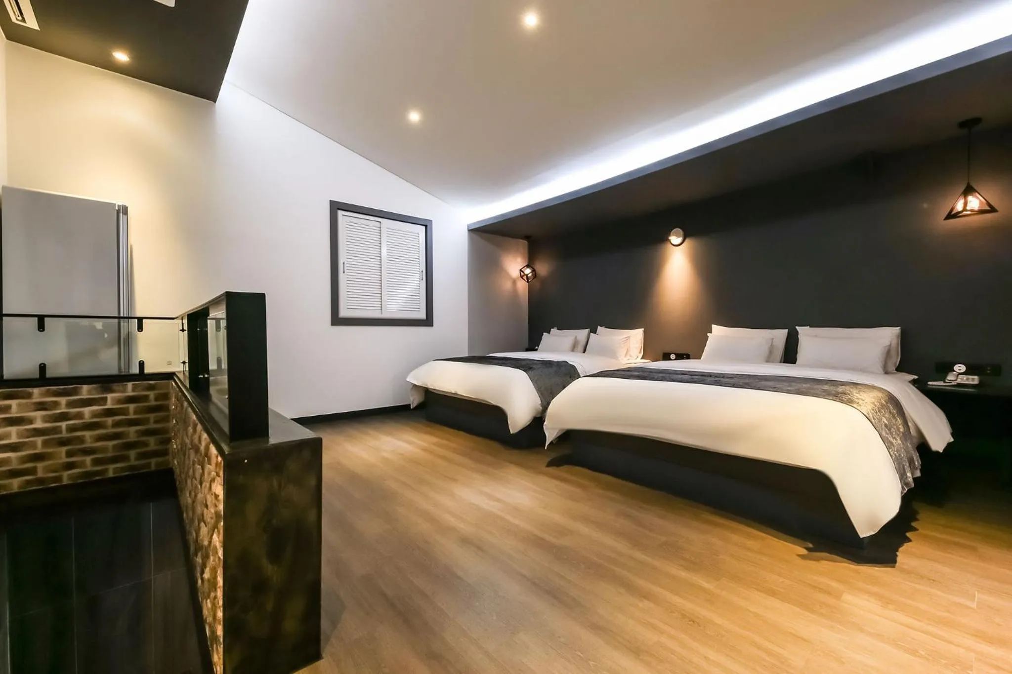 Bed in Seosan Aria Hotel