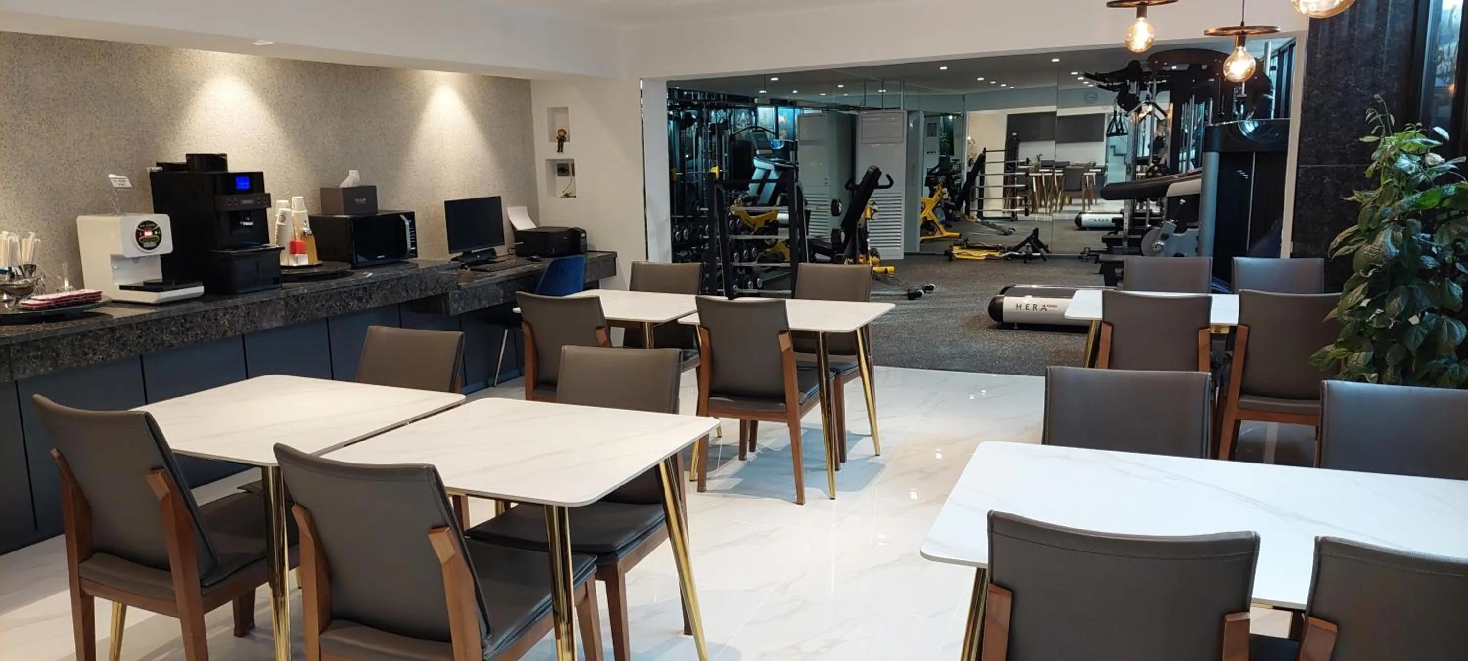 Lounge or bar in Seosan Aria Hotel