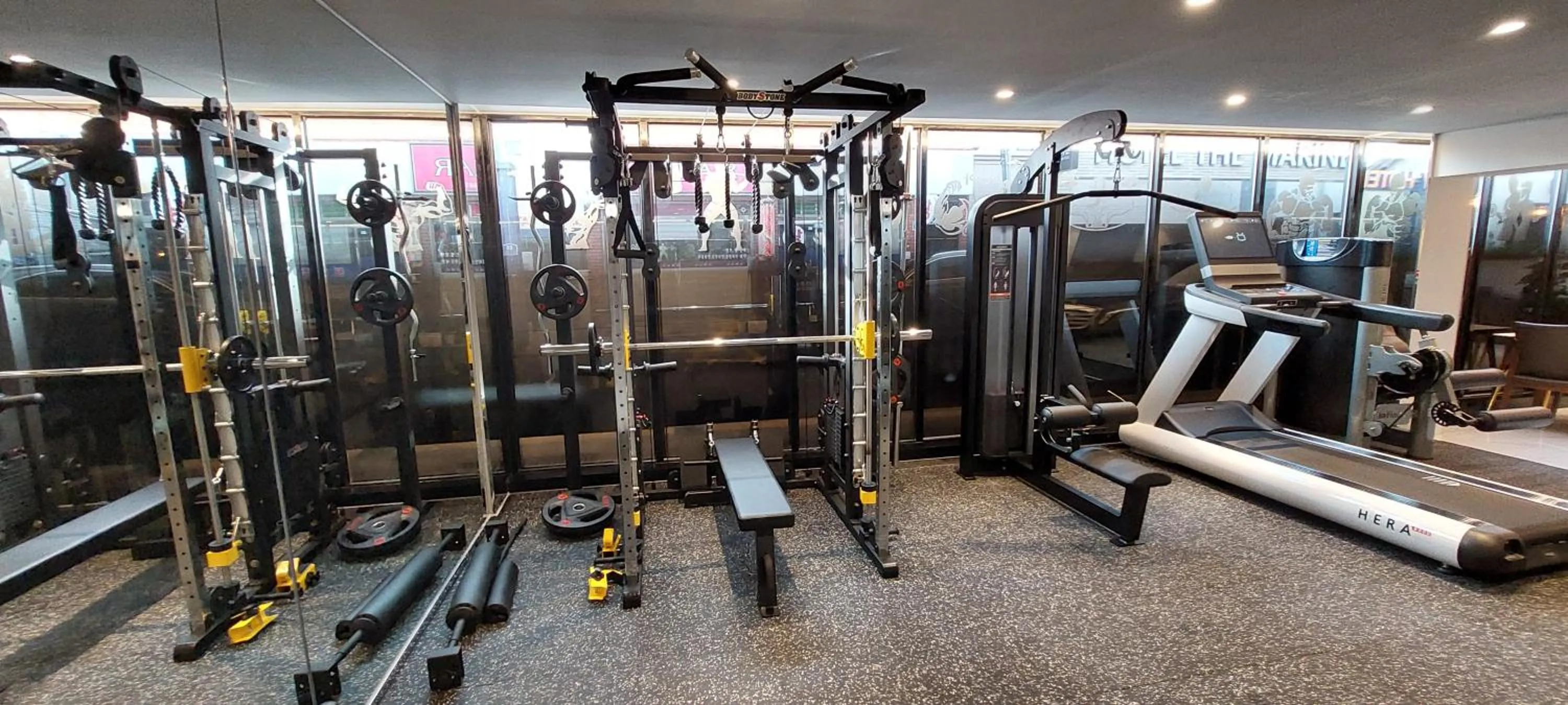 Fitness centre/facilities in Seosan Aria Hotel