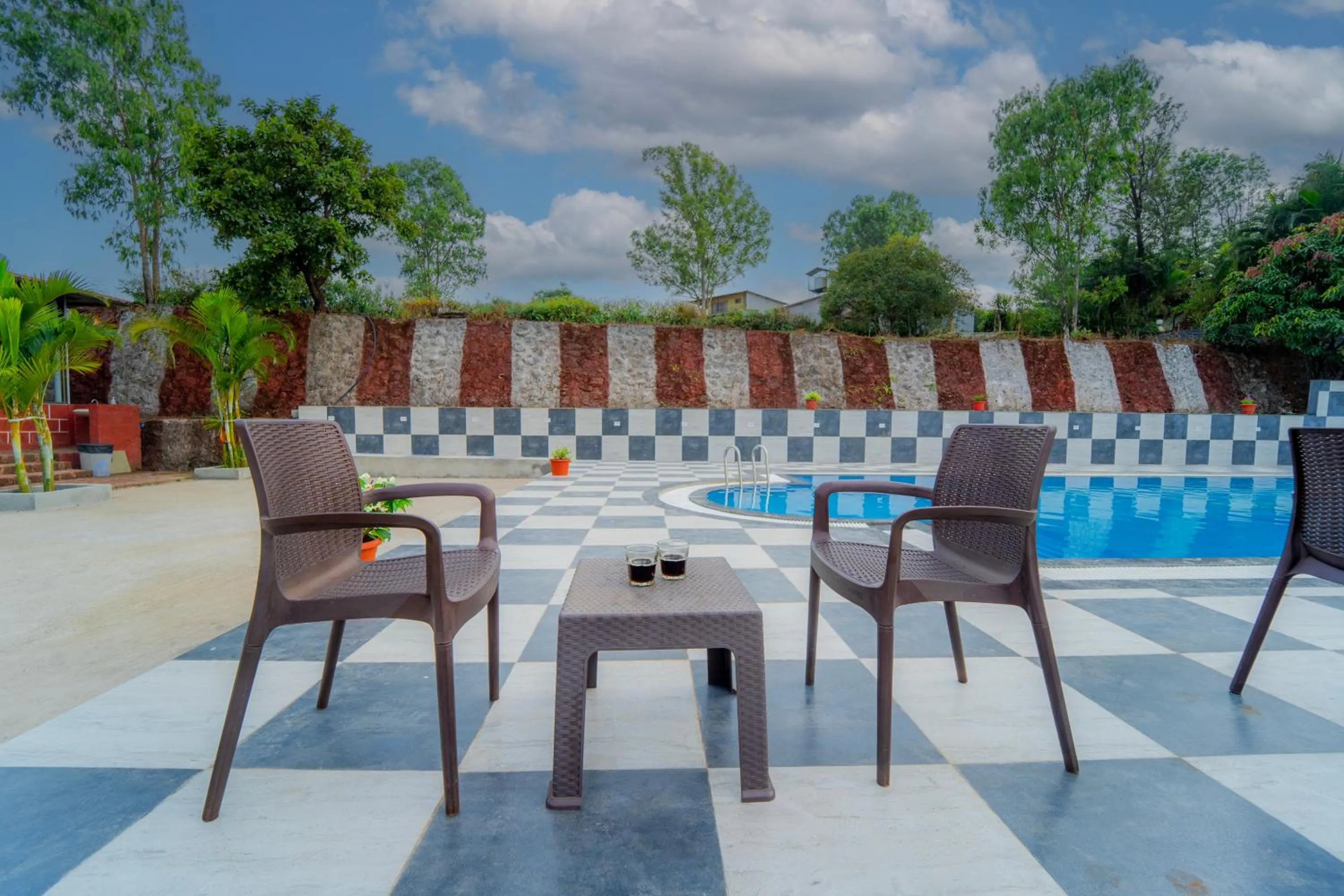 Swimming pool in Treebo Jeevan Village