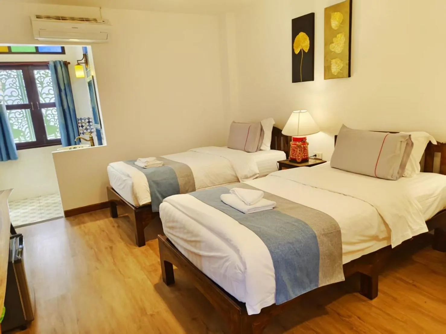 Bed in Hetai Boutique Hotel