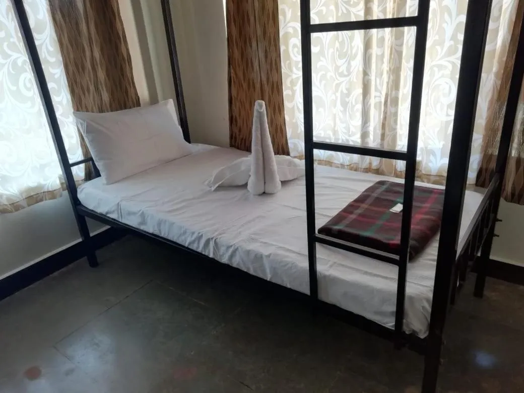 Bed in Riverside Inn