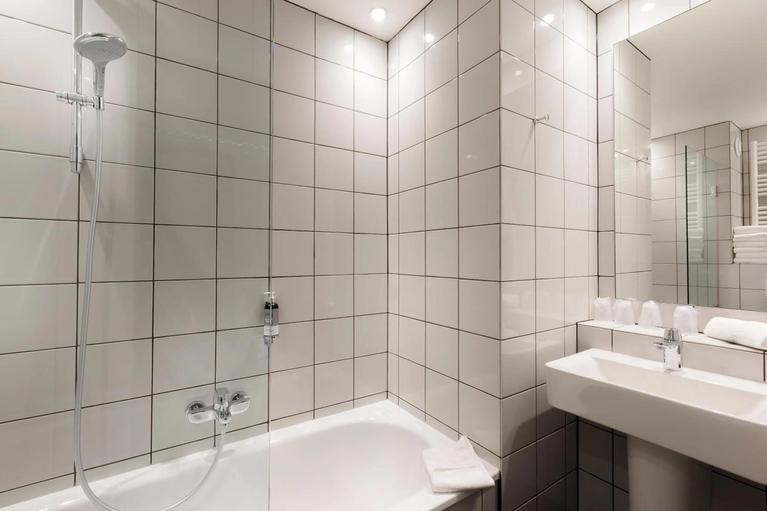 Bathroom in Libertel Gare Du Nord Suede