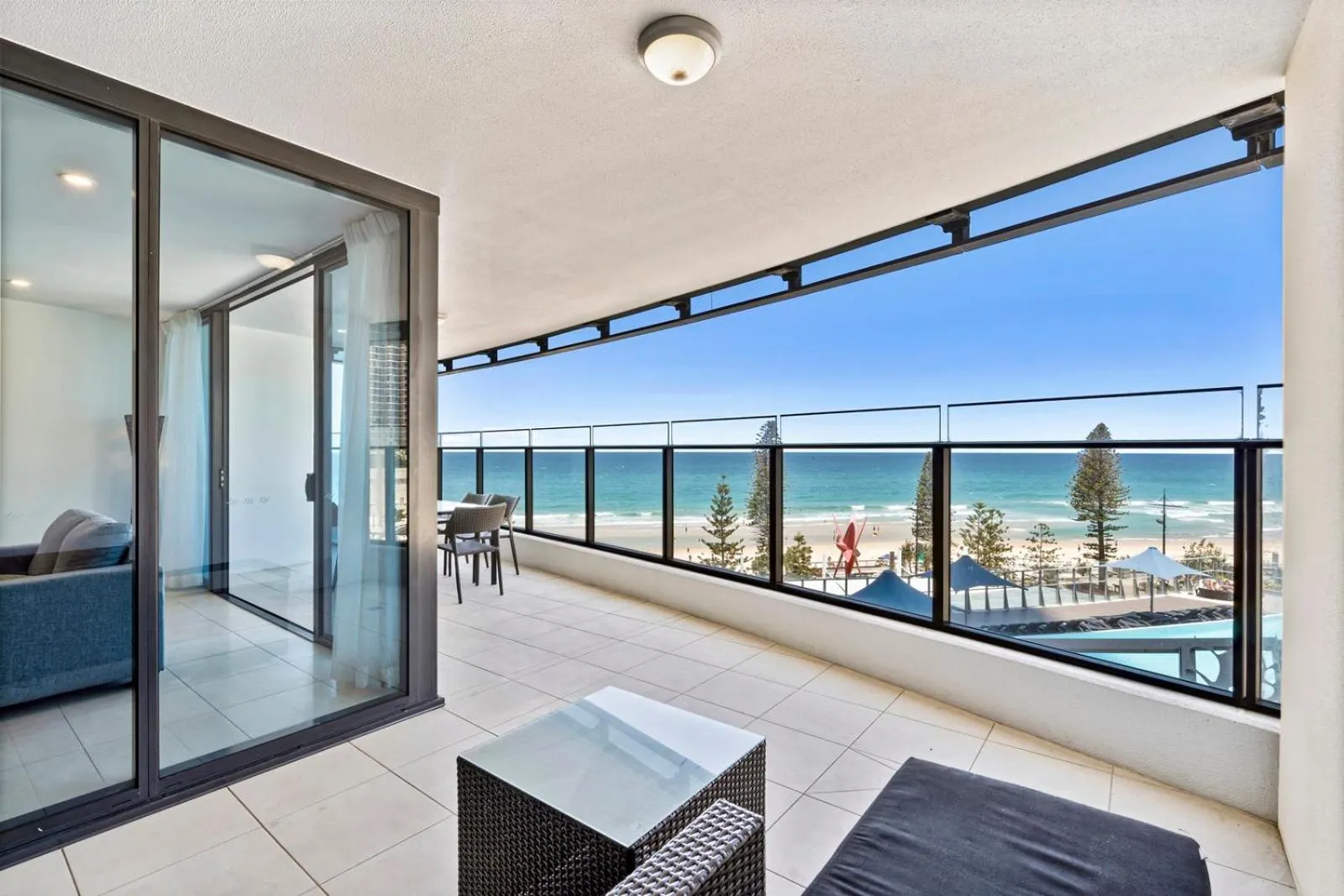 Balcony/Terrace in Soul on the Esplanade - HR Surfers Paradise